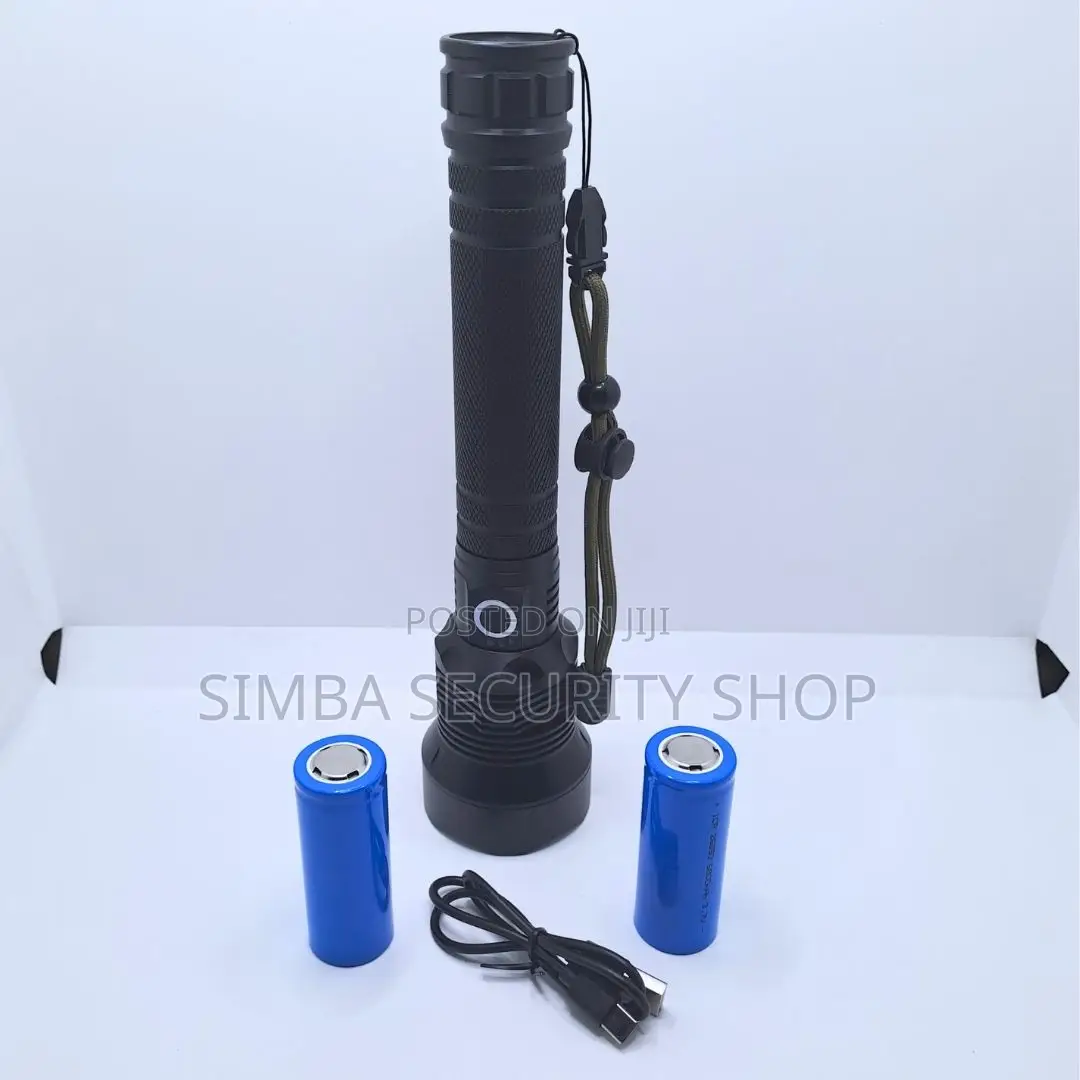 Very Bright Torch Model P70 Flash Light 2000 Lm Charging