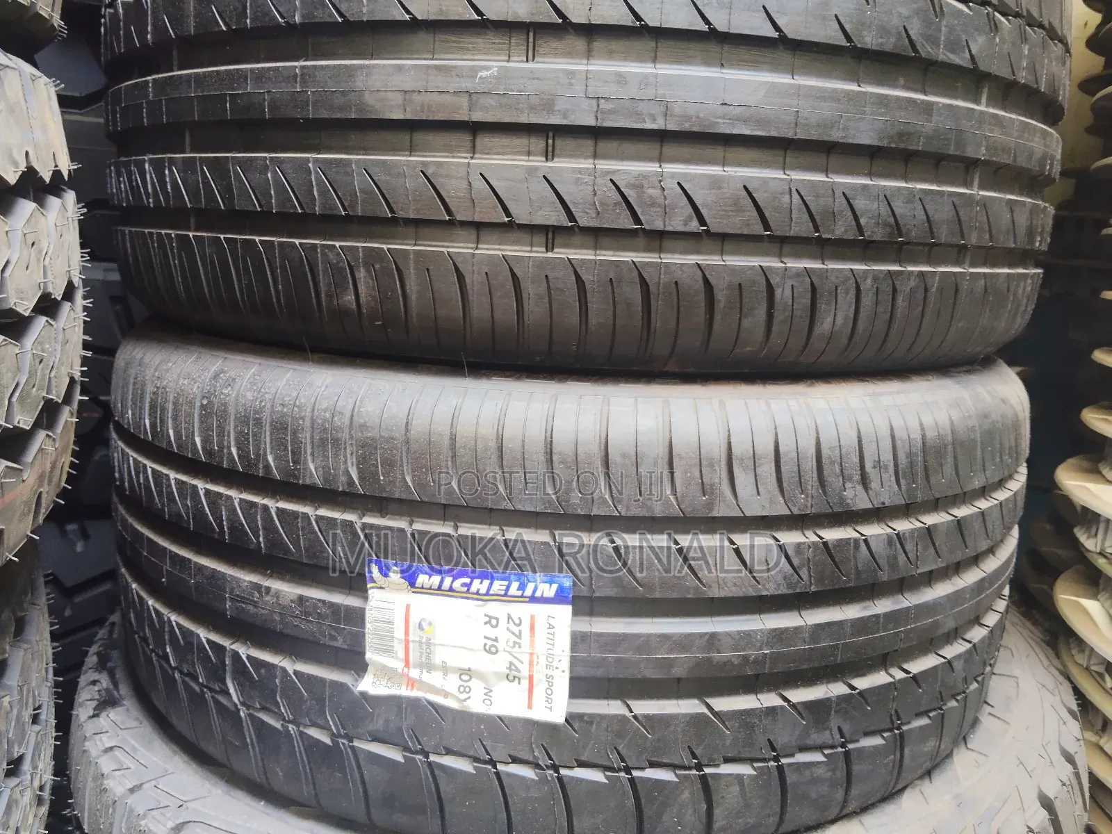 275/45r19 Michelin Tyre