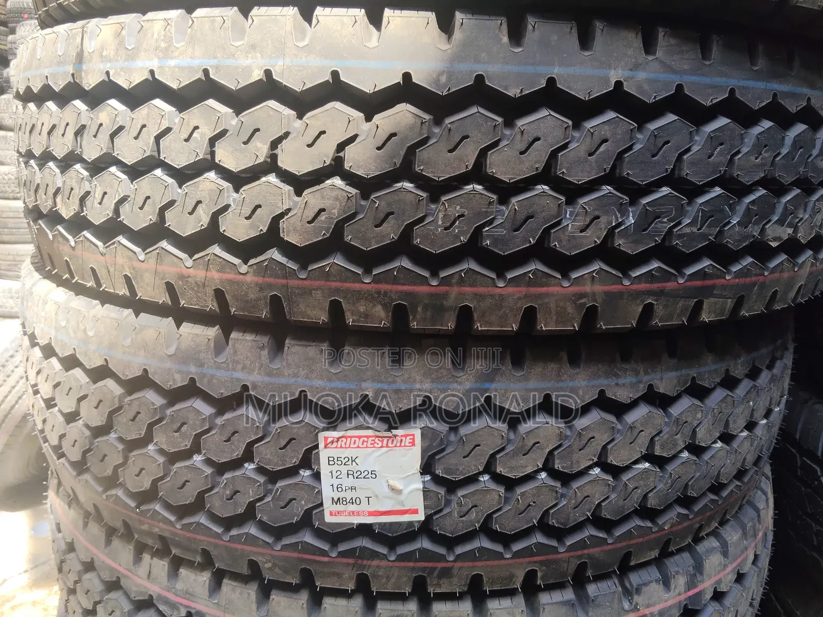 12 R22.5 Bridgestone Tyre (M840