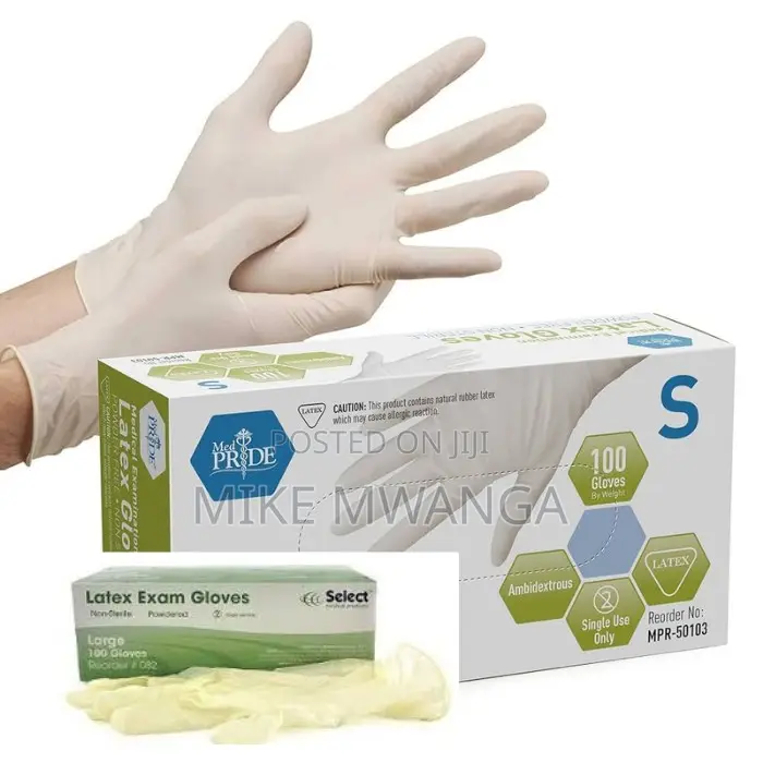 Latex Medical Examination Powderd Gloves