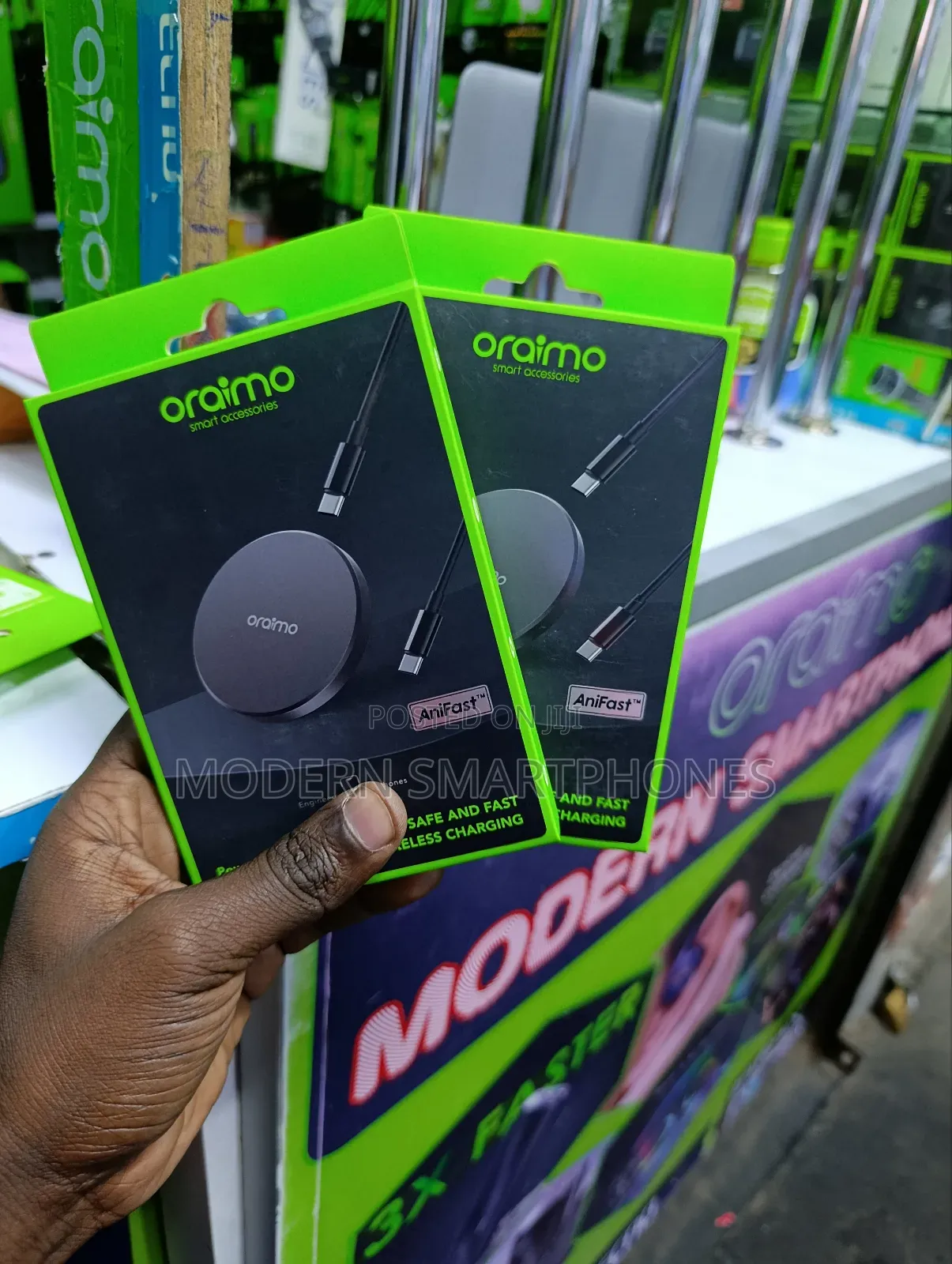 Oraimo Powerdock 15w Magnetic Wireless Charging Pad