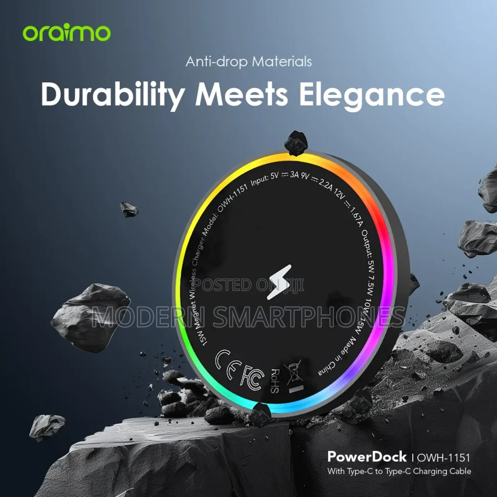 Oraimo Wireless Charging Powerdock
