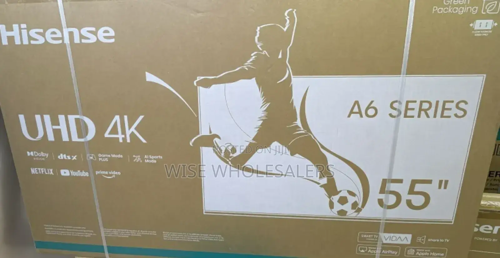 Hisense Tv 55" A6 Available