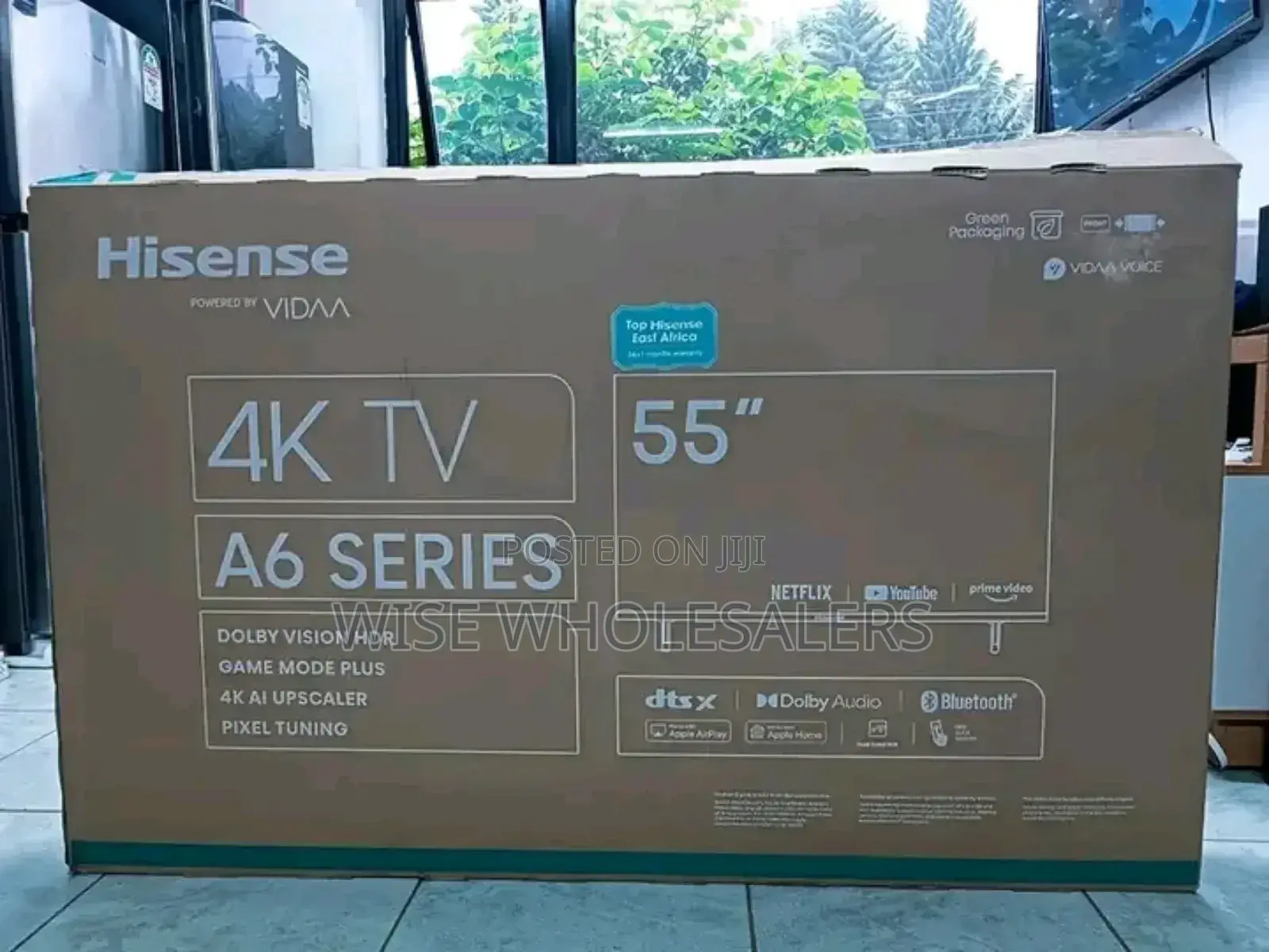 Hisense Tv 55" A6 Available