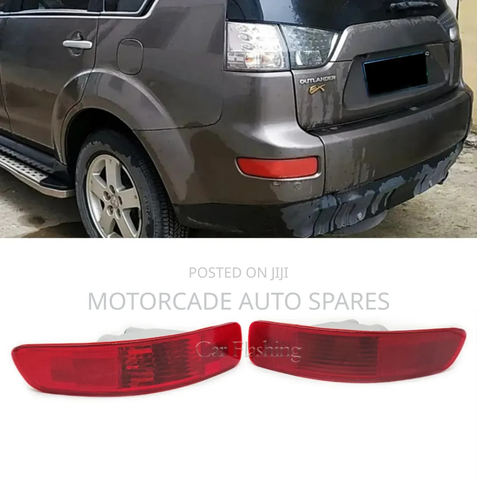 Mitsubishi Outlander 2007 Bumper Reflector
