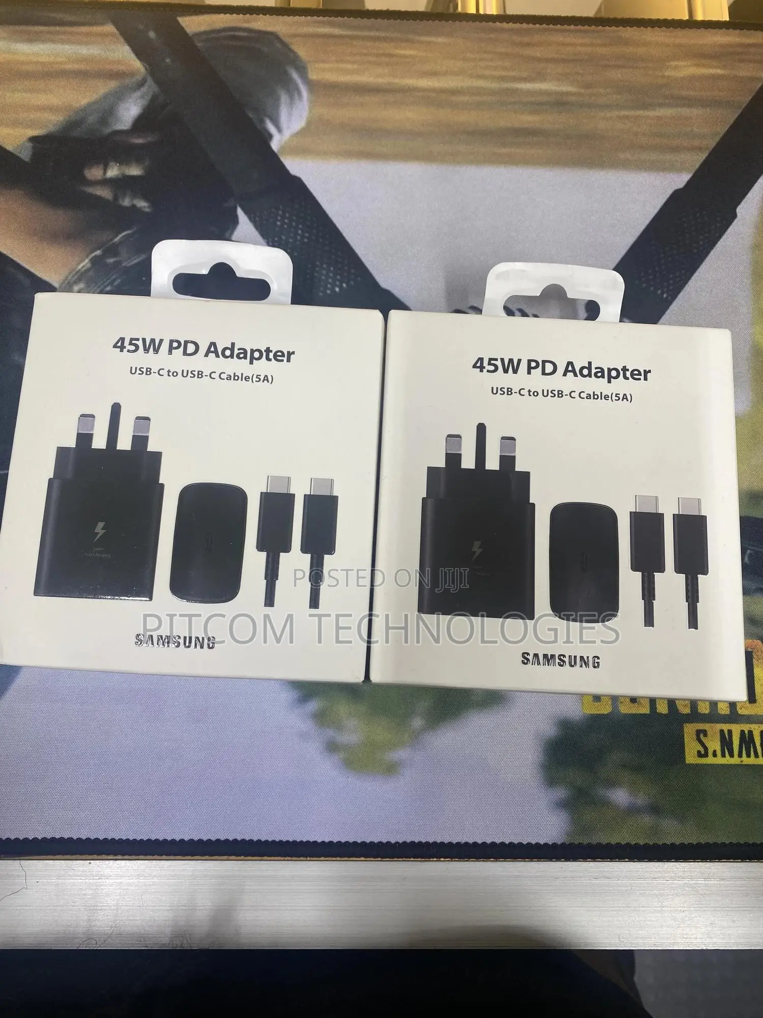 Samsung 45w Fast Charger With Type C to C Cable