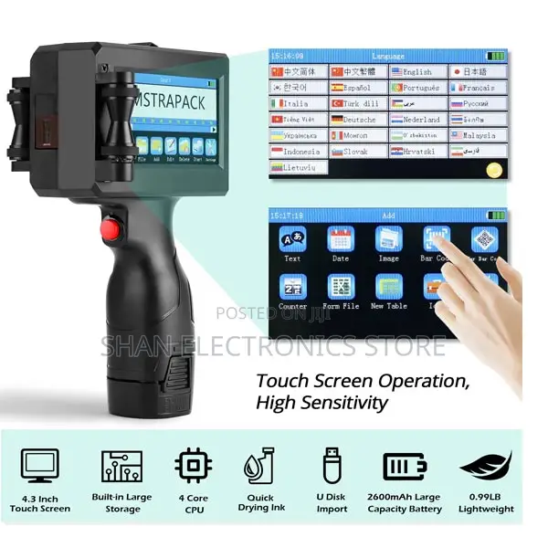 Handheld Inkjet Printer Gun Any Surface High Quality