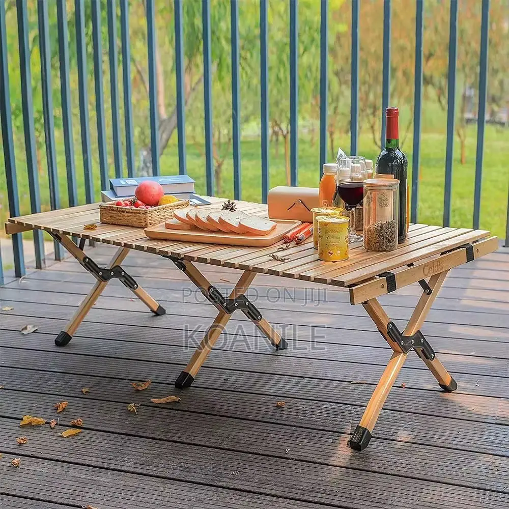 Picnic Table. Foldable Egg Roll Camping Table!!