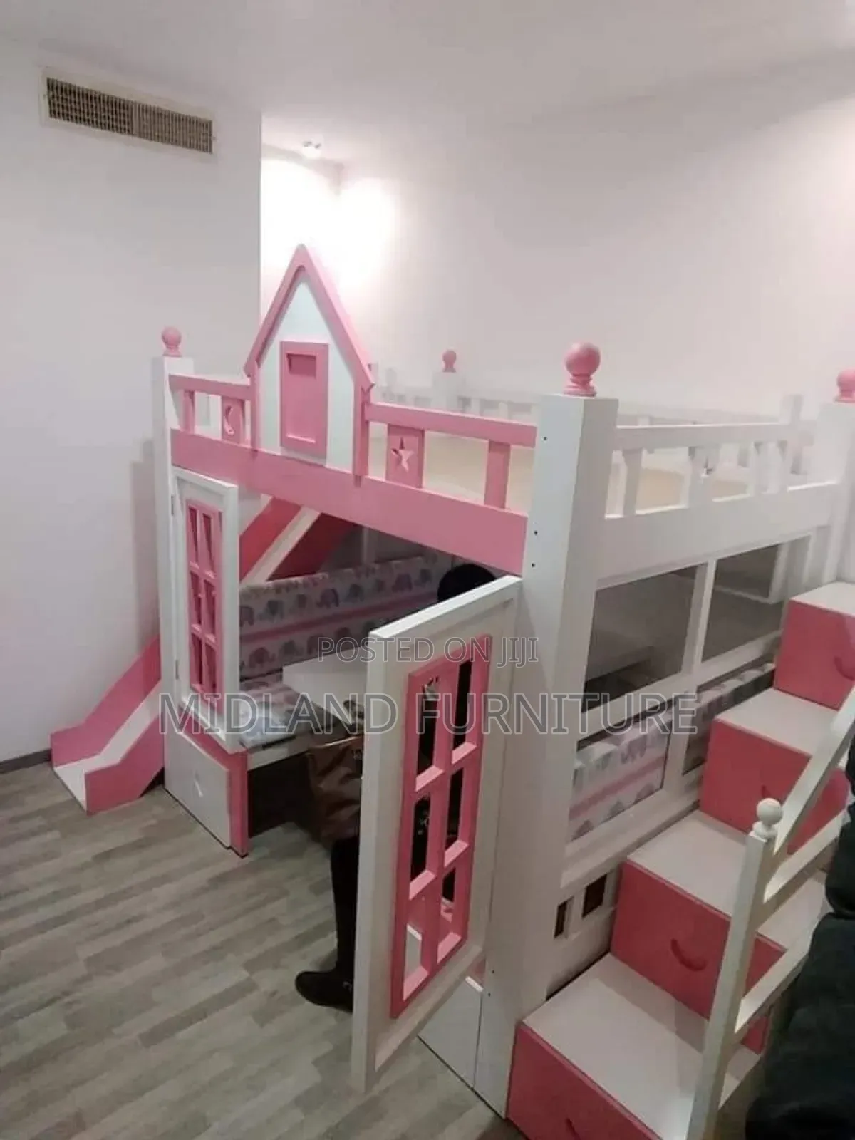 Children Double Decker Beds With Slide