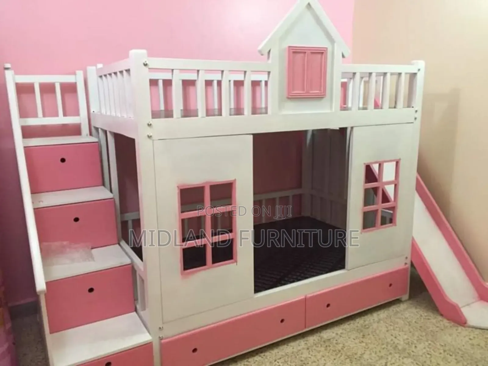 Children Double Decker Beds With Slide