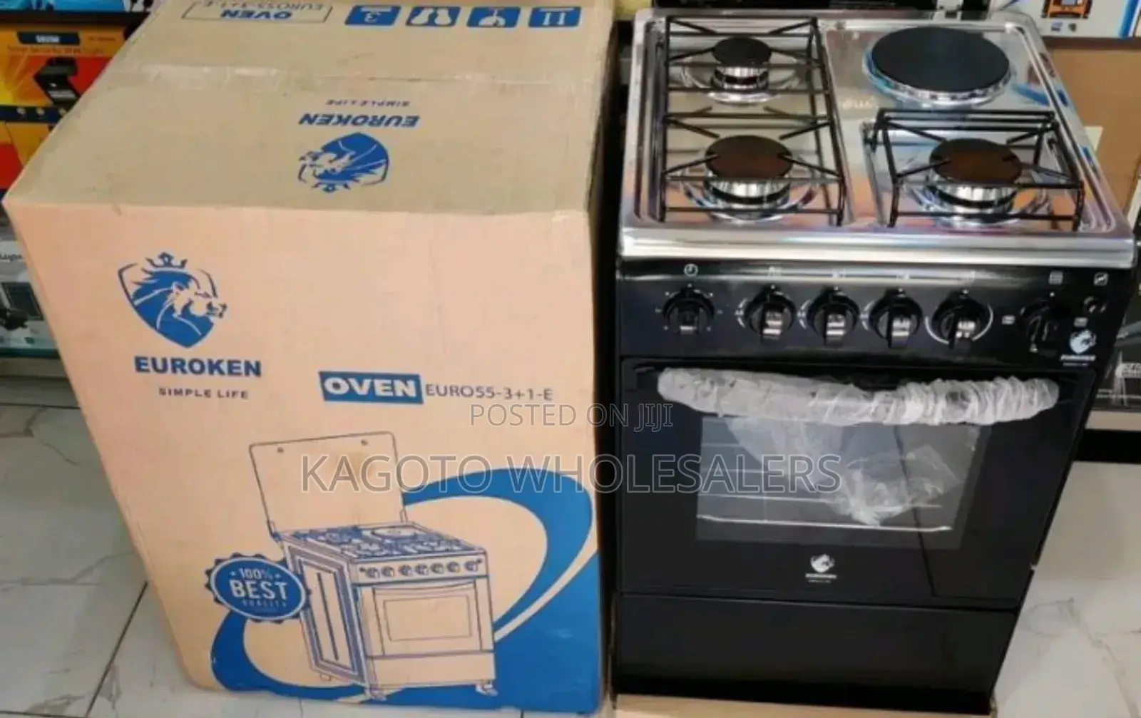 Euroken 3+1 Standing Cooker
