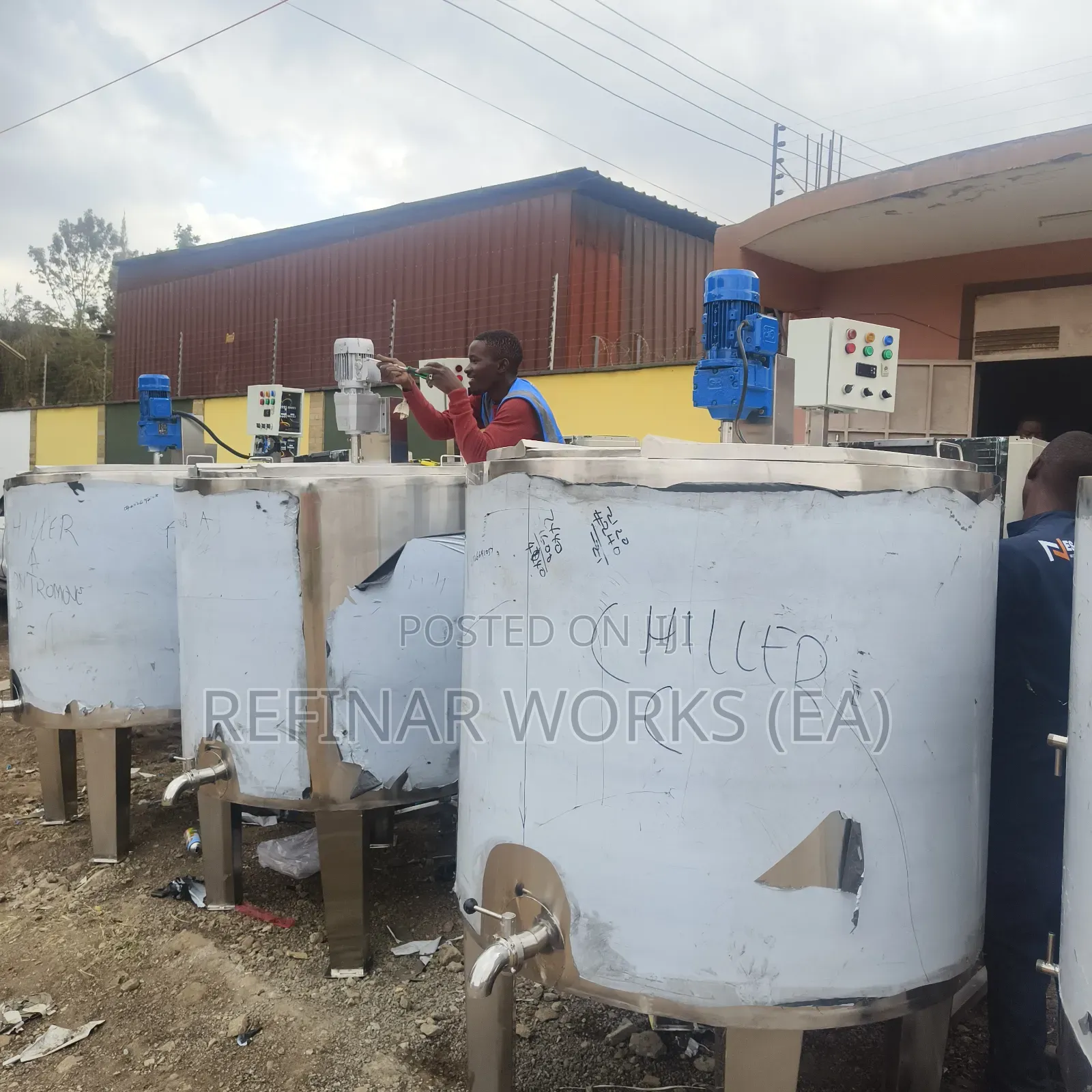 Affordable Yoghurt/Milk Processing Machine – 150l Capacity