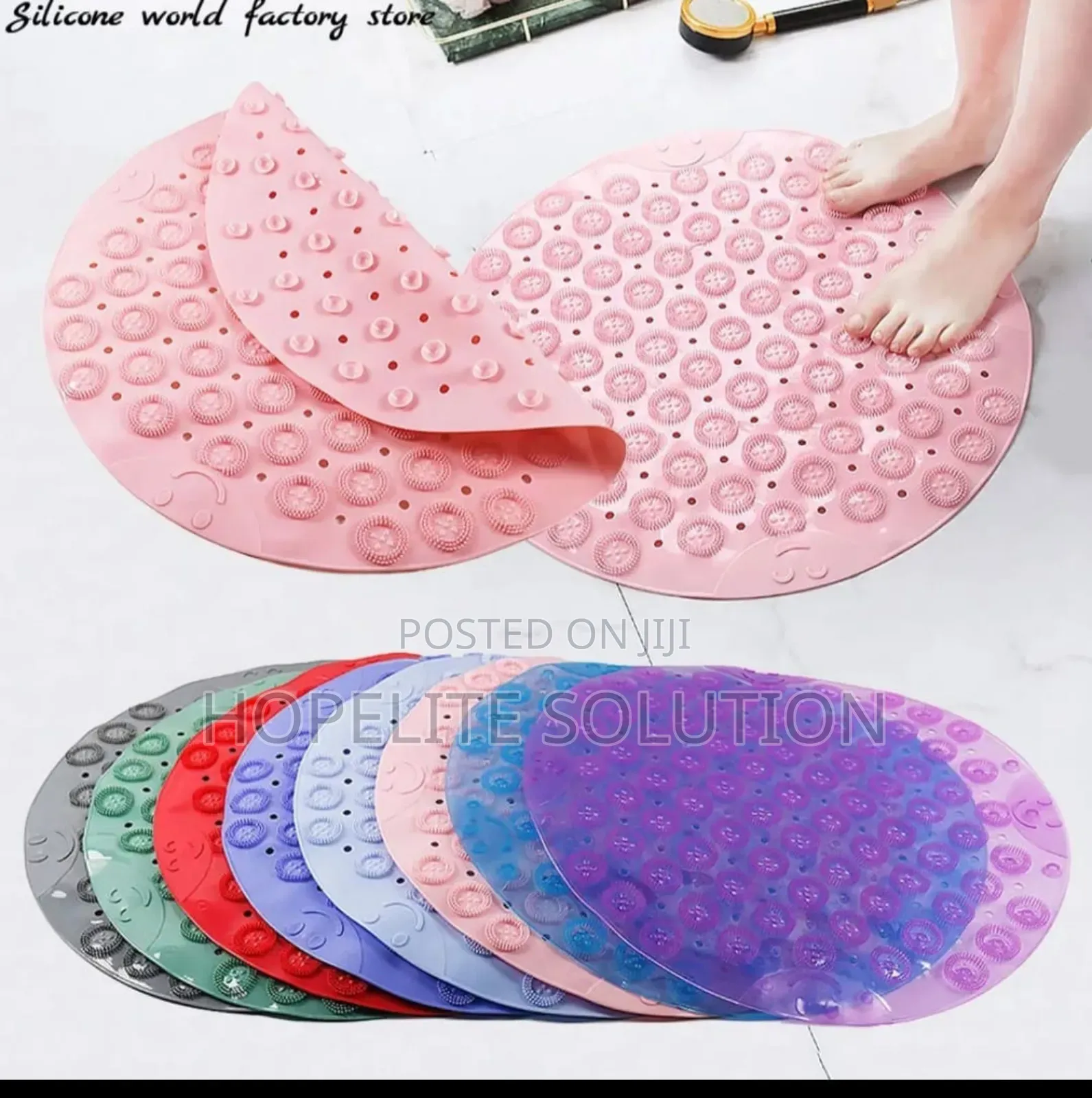 Bathroom Round Antslip Mat