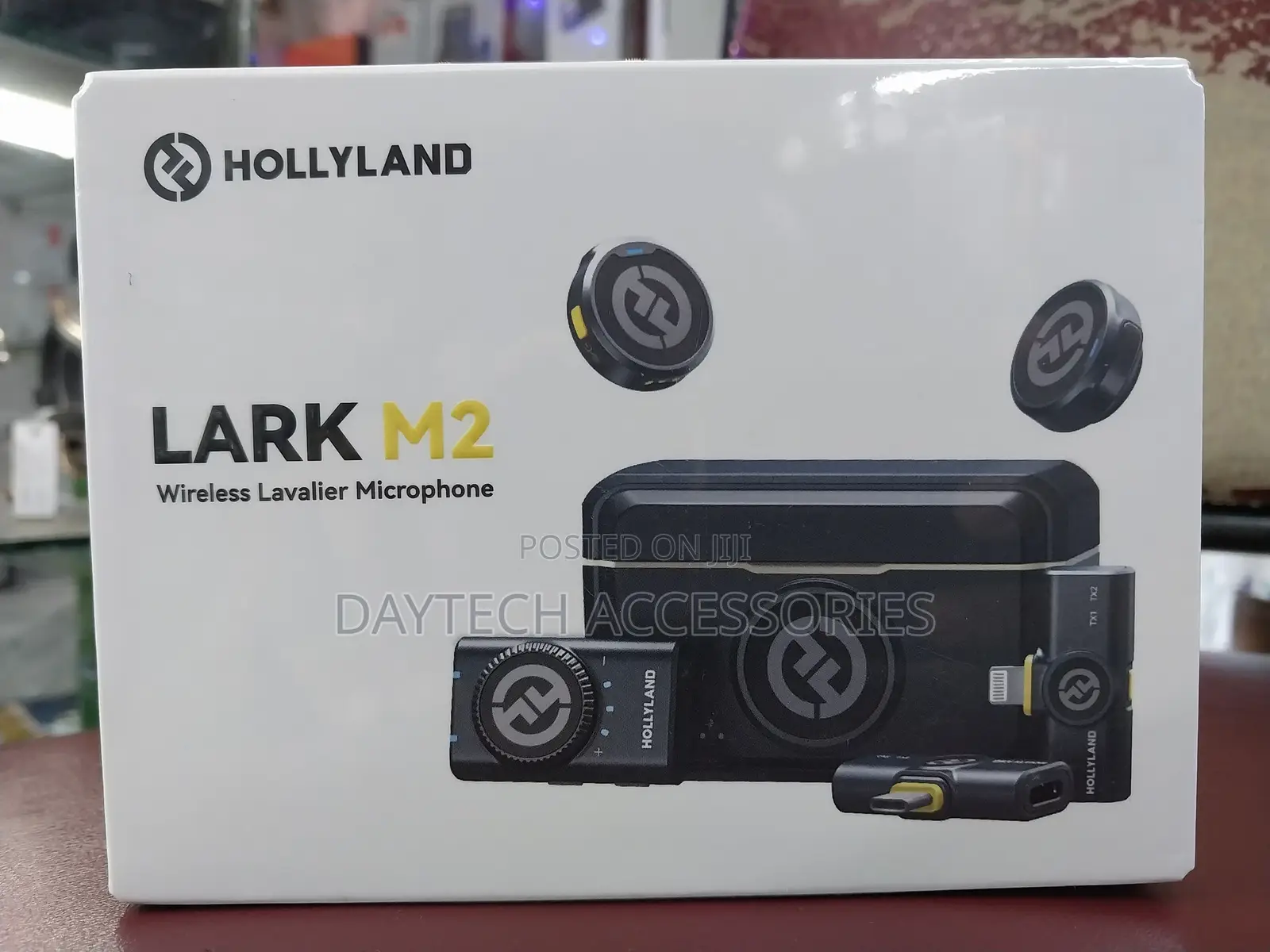 Hollyland Lark M2 Wireless Lavalier Microphone-Combo Version
