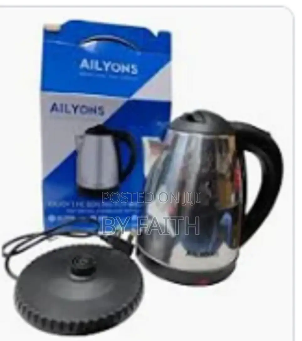 Quality,1.8l Stainless Steel Electric Kettle With 3 Pin Plug