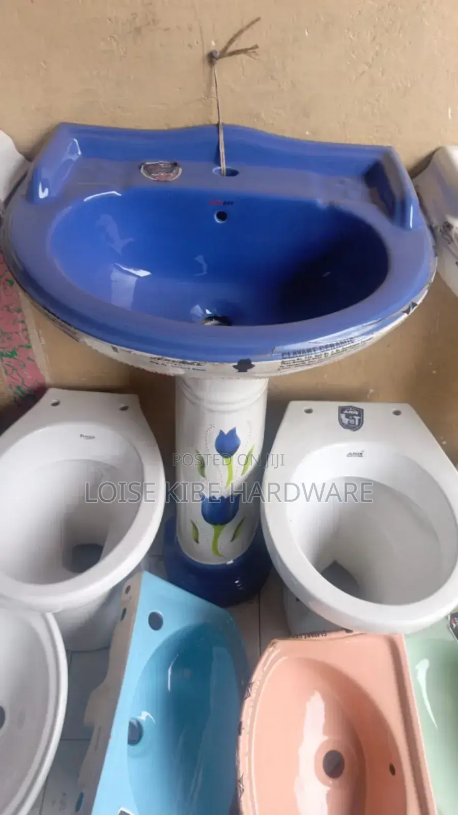 Blue Handwash Basin Available