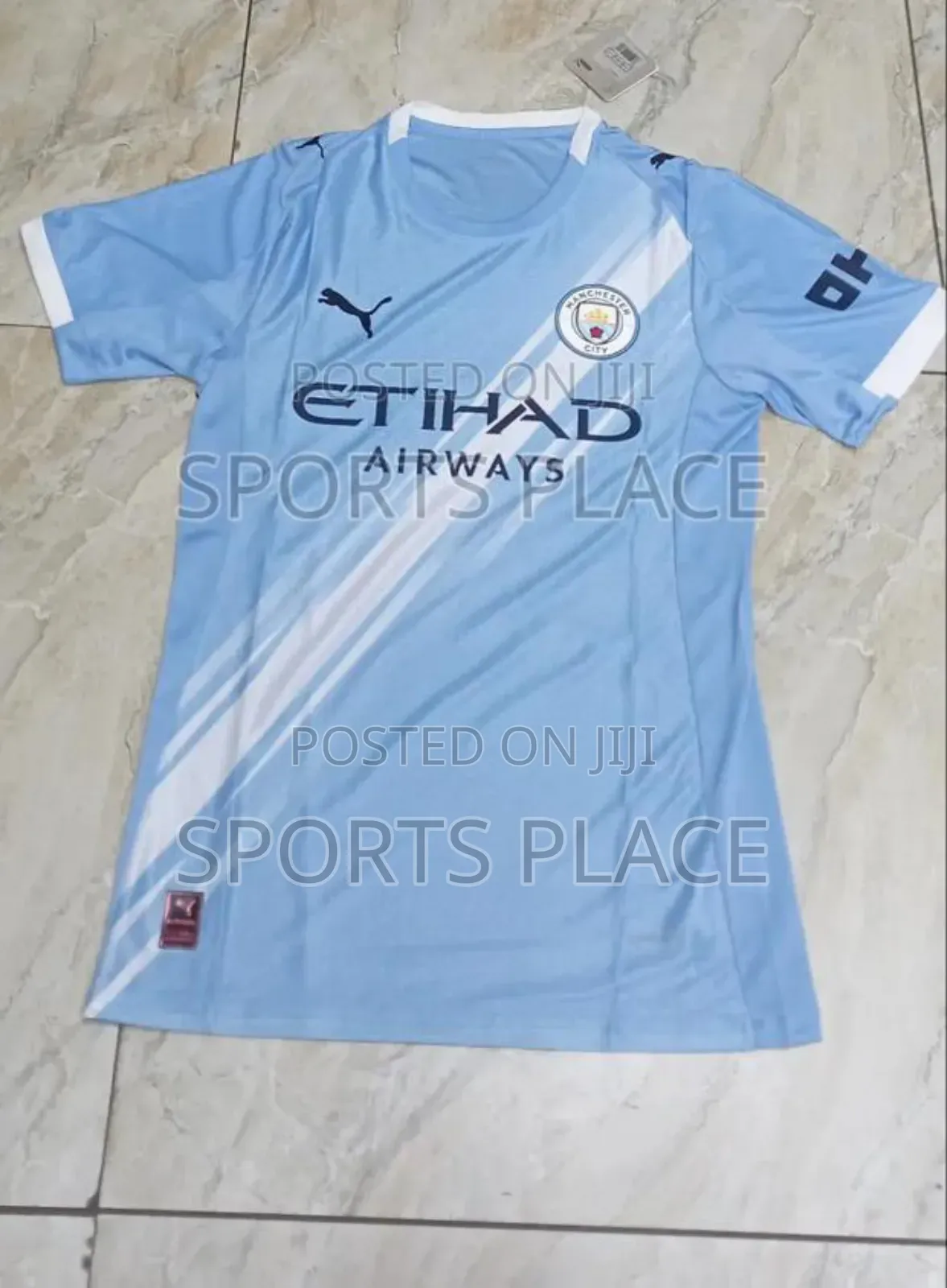 Manchester City Home Kit 25/26 Player Version.