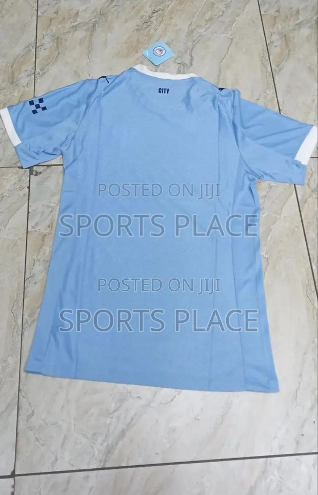 Manchester City Home Kit 25/26 Player Version.