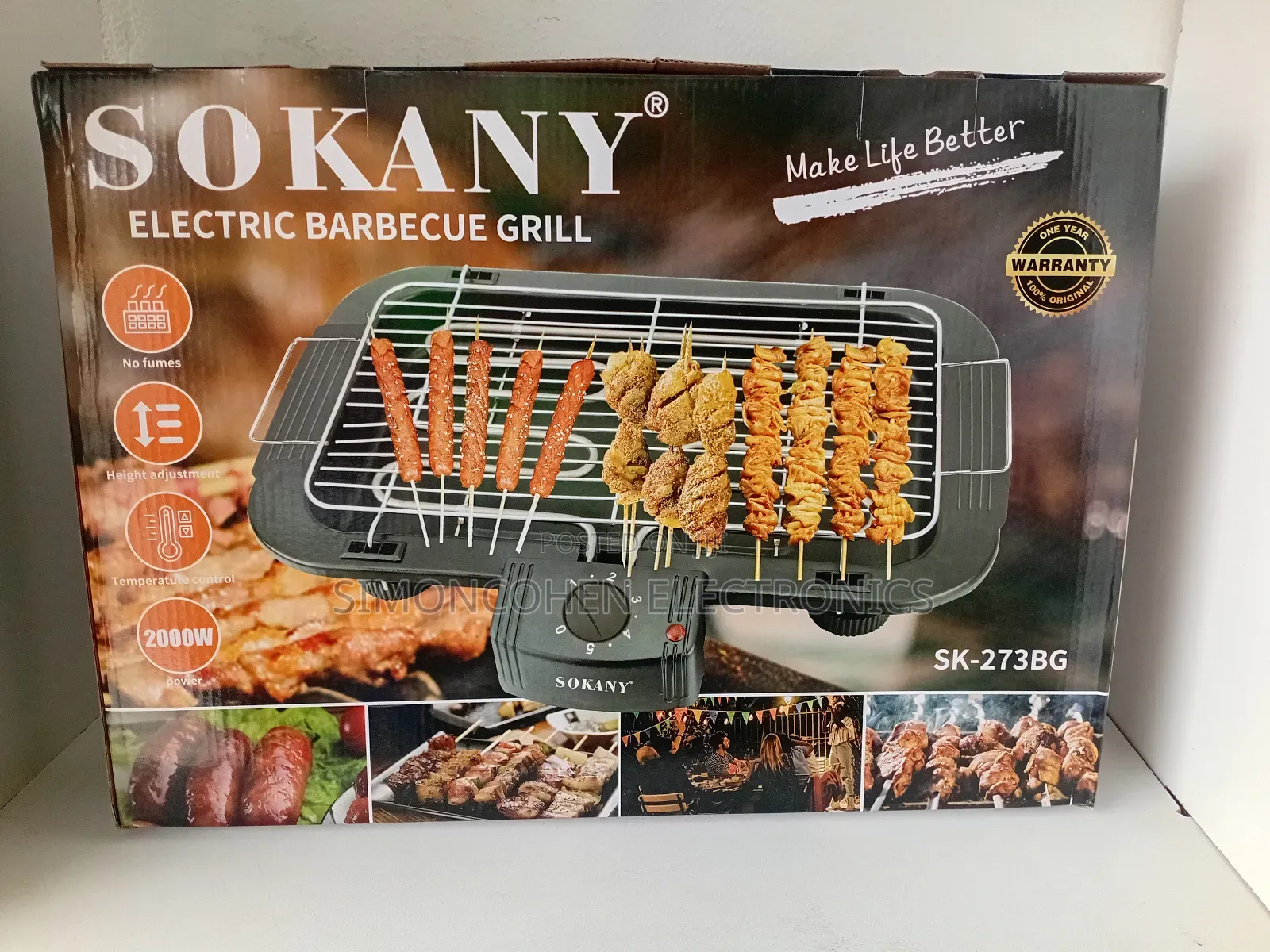 Electric Barbecue Grill