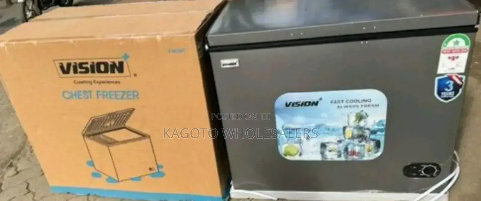 Vision 300liters Chest Freezer