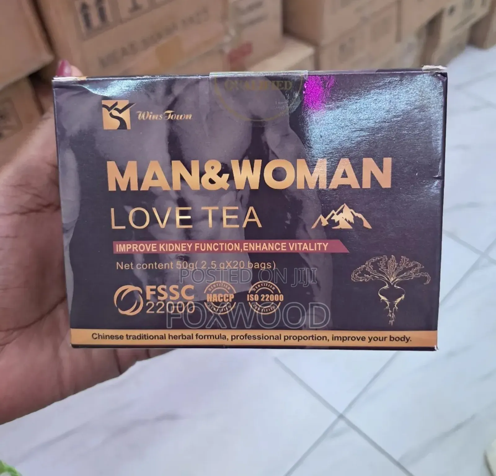 Man and Woman Love Tea - 20 Teabags - 50g