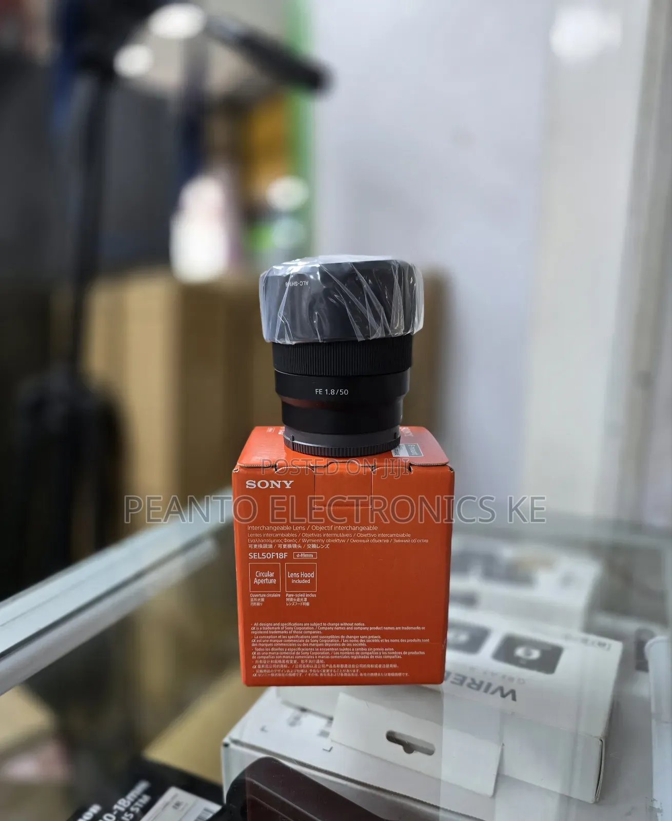 Sony Fe 50mm F/1.8 Lens