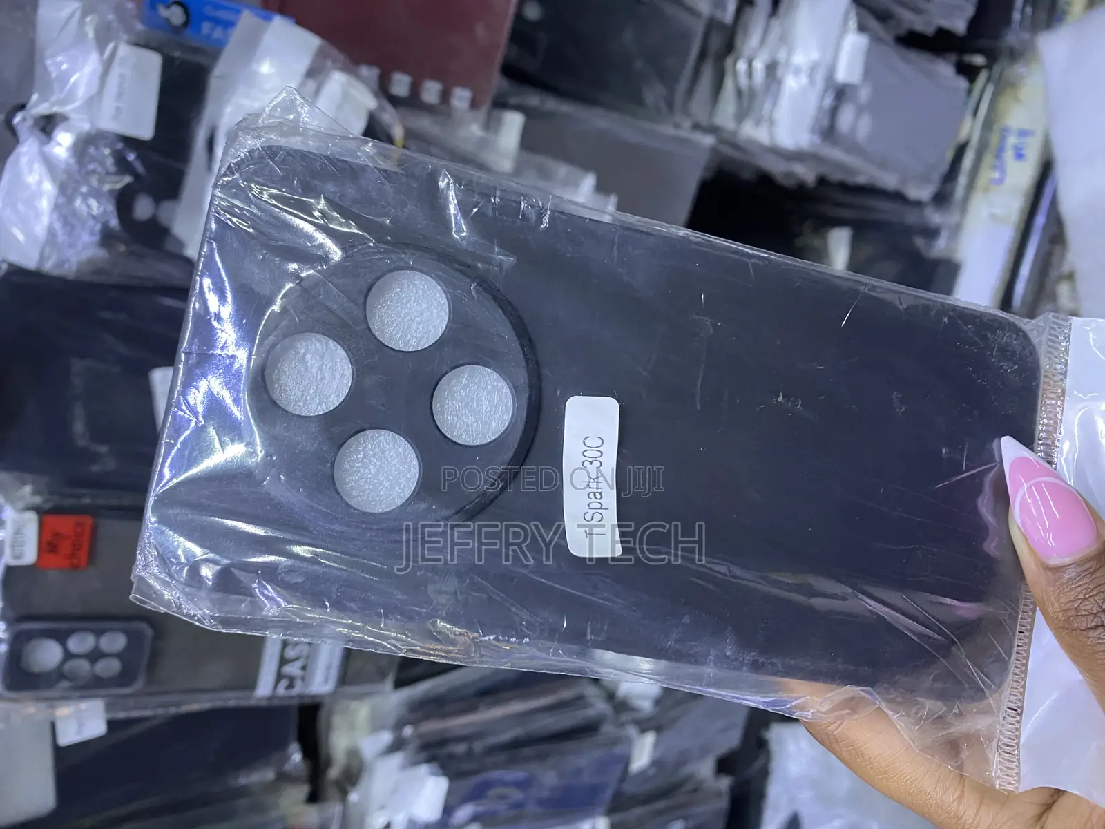 FZZSZS Tecno Spark 30c, Soft Silicone Protective Cover