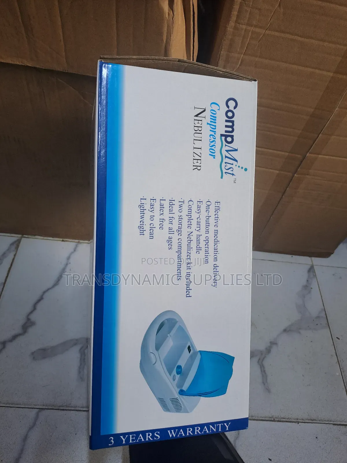 Air Compmist/Compressor/Latex Free Nebulizer
