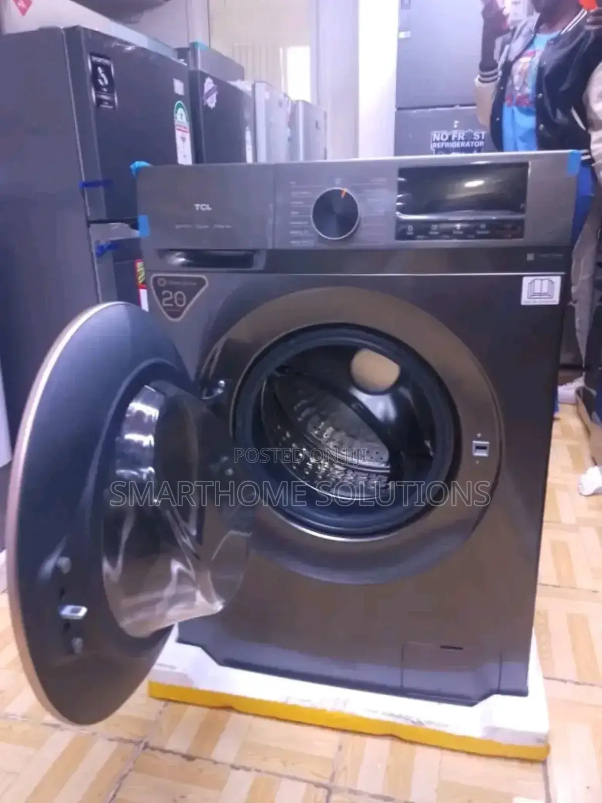 TCL 10/6kg Fully Automatic Washer Dryer – Energy Efficient
