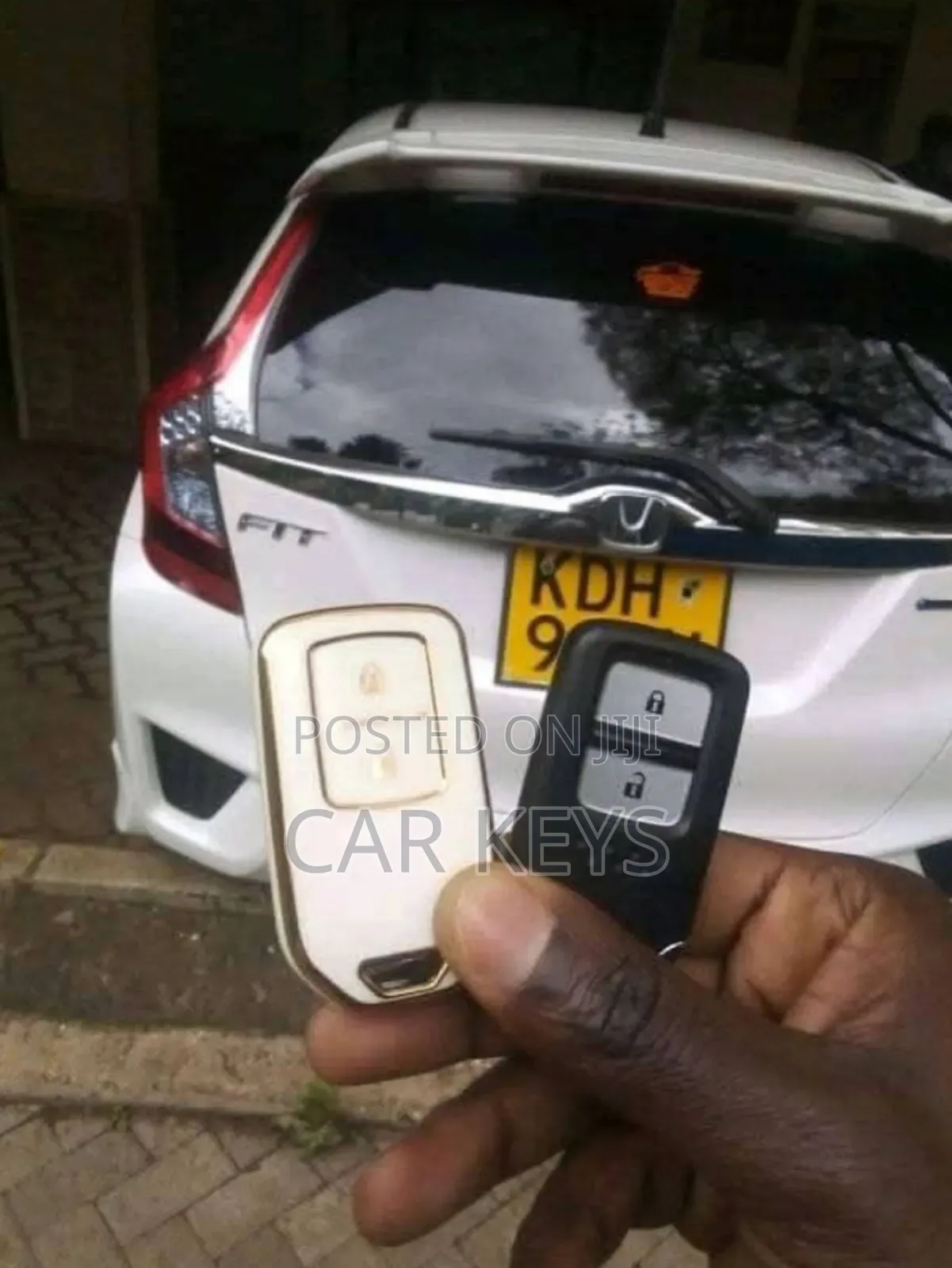 Honda Fit 2017 Remote Key Replacement