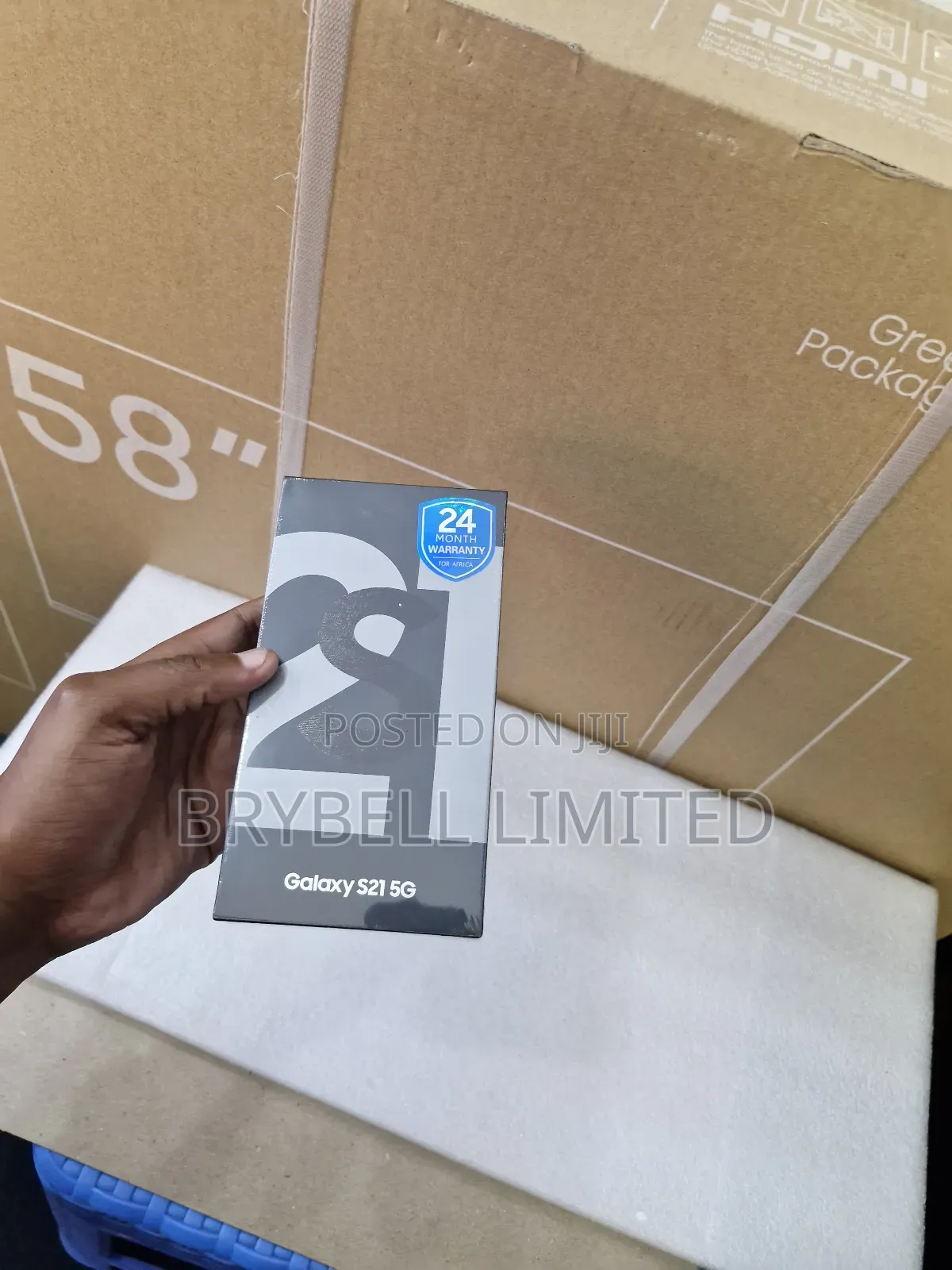 New Samsung Galaxy S21 5G 256 GB Purple