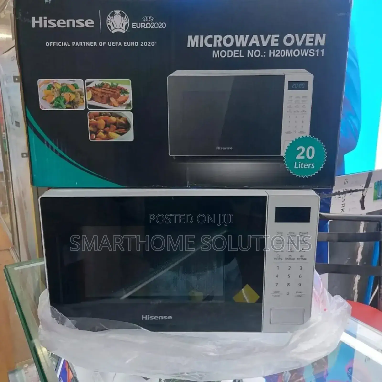 Hisense 20l Digital Microwave Oven Child's Lock (White)