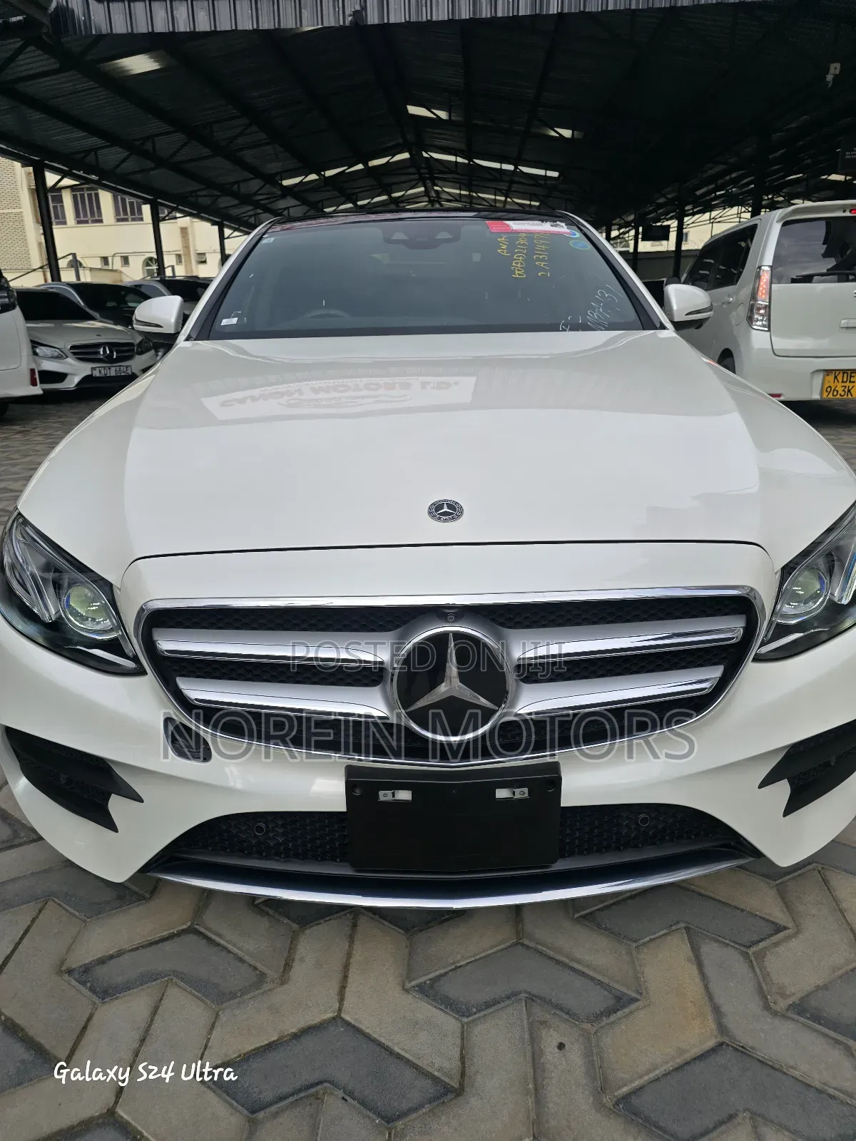 Mercedes-Benz E200 2018 White