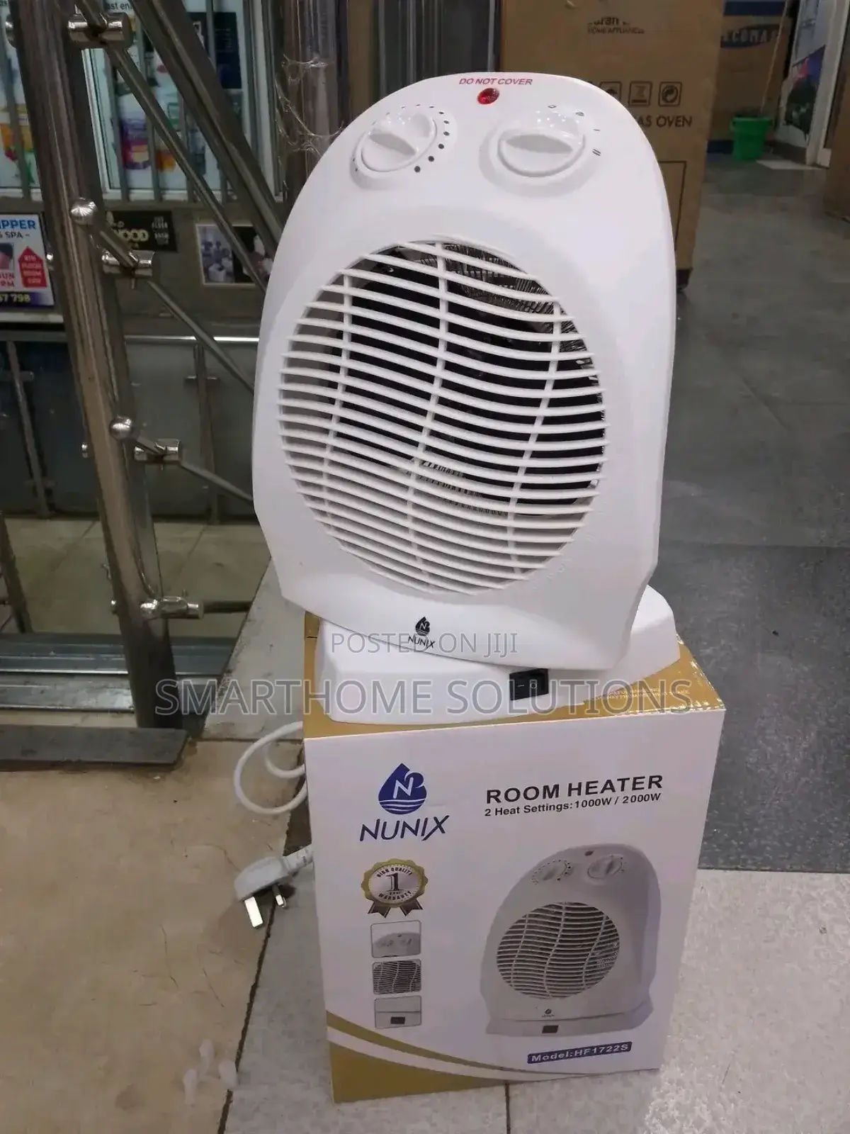 Portable Room Heater (Nunix) With Over Heat Protection