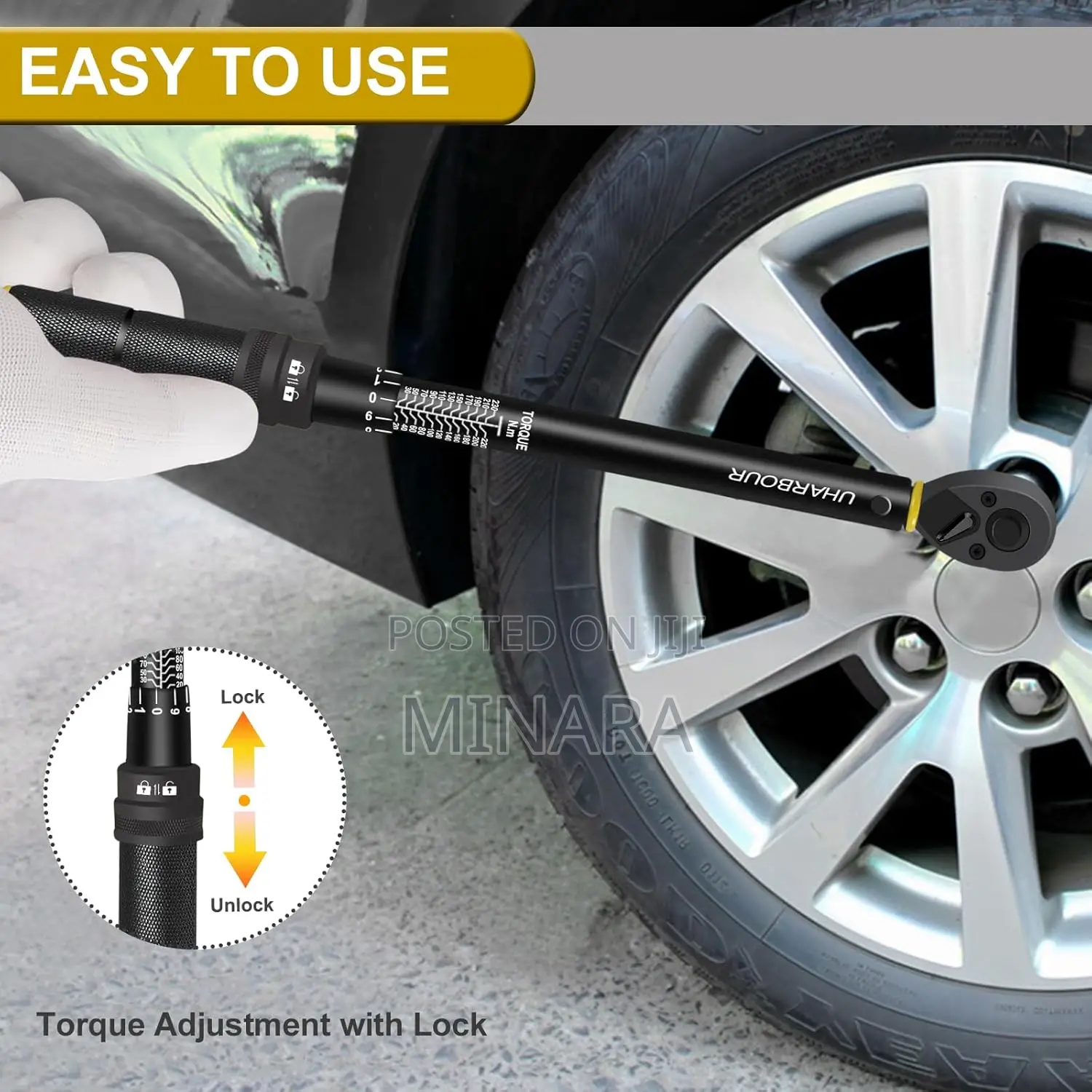 1/2" Inch Drive, Torque Wrench, Adjustable Micrometer