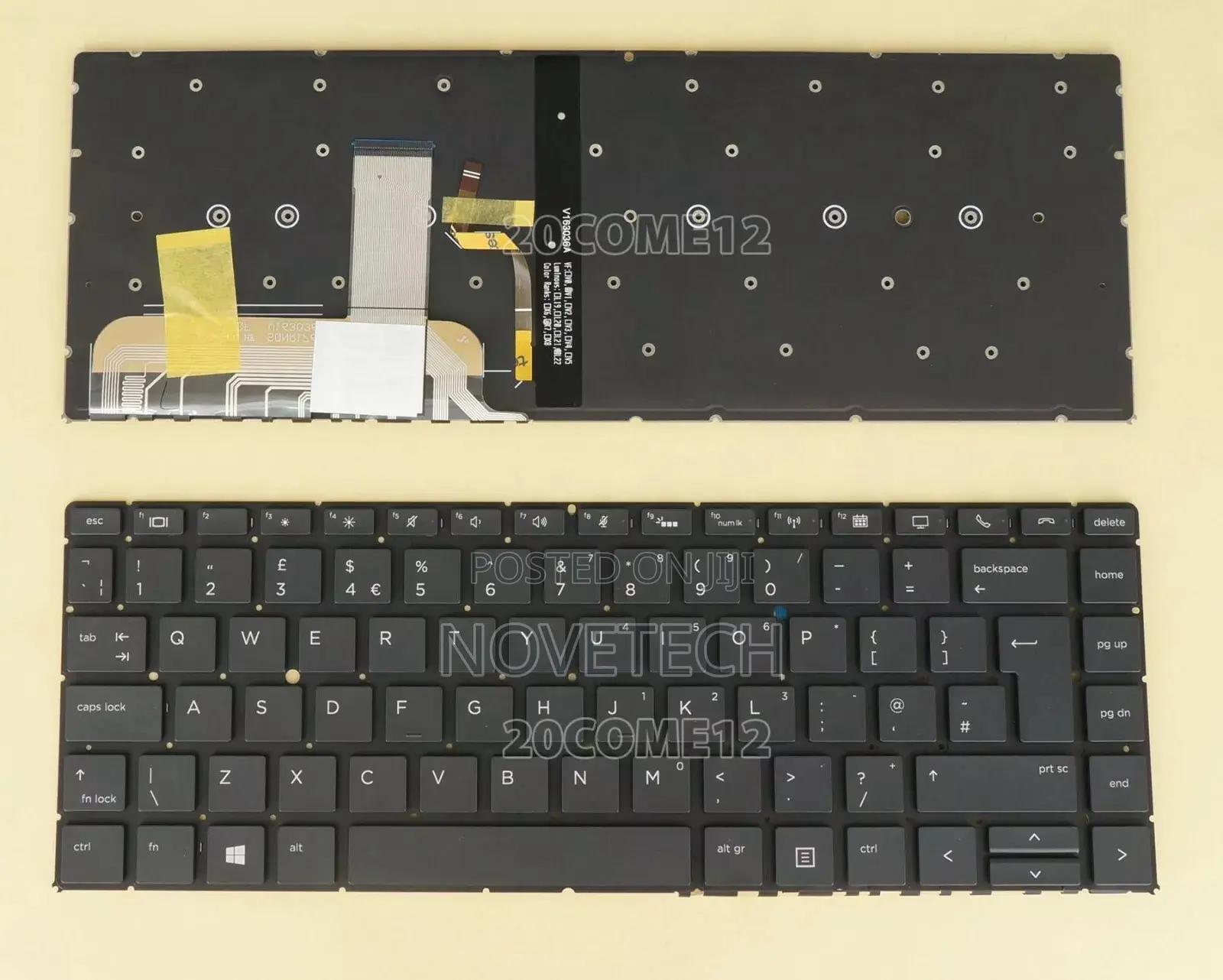 Uk Backlit Keyboard for Hp Elitebook X360 1040 G7 1040 G8