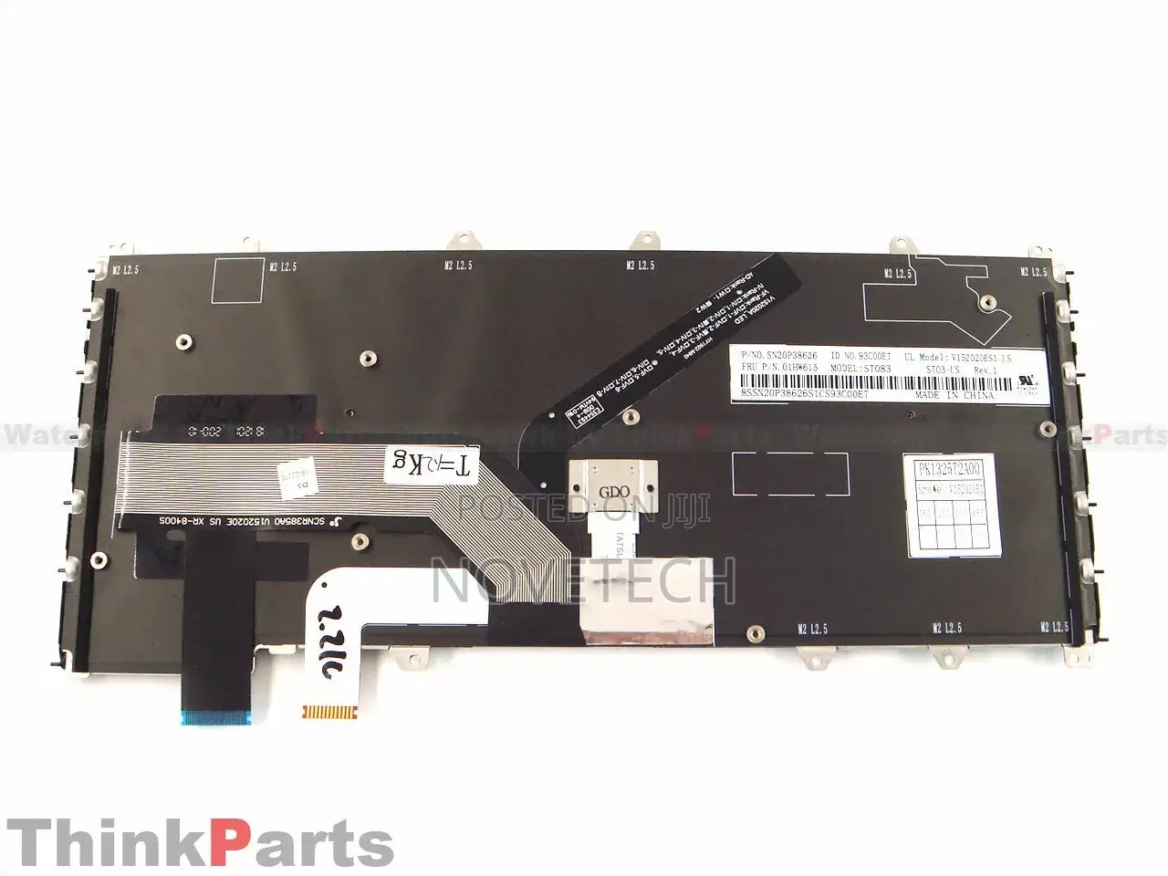 Lenovo Thinkpad Yoga 260 370 X380 Keyboard English Backlit