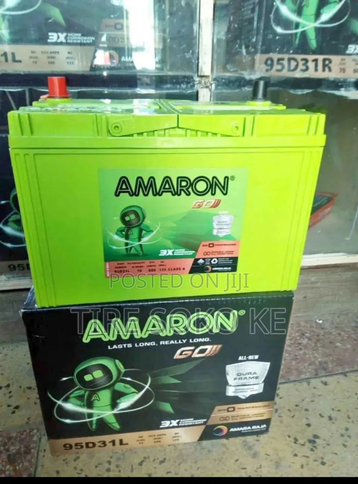N70 Amaron Maintanance Free Car Battery