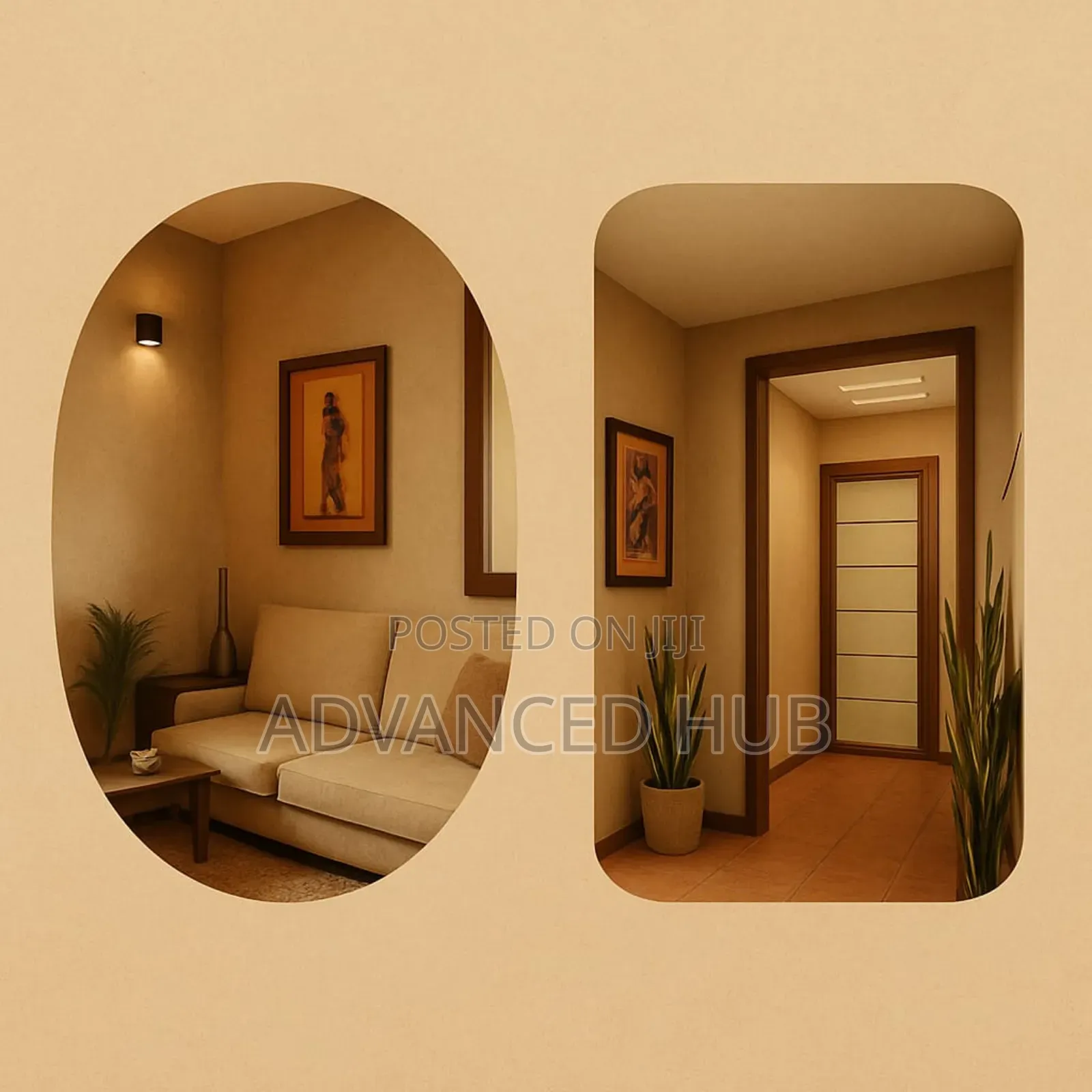Peel and Stick Wall Mirrors (40*30cm)