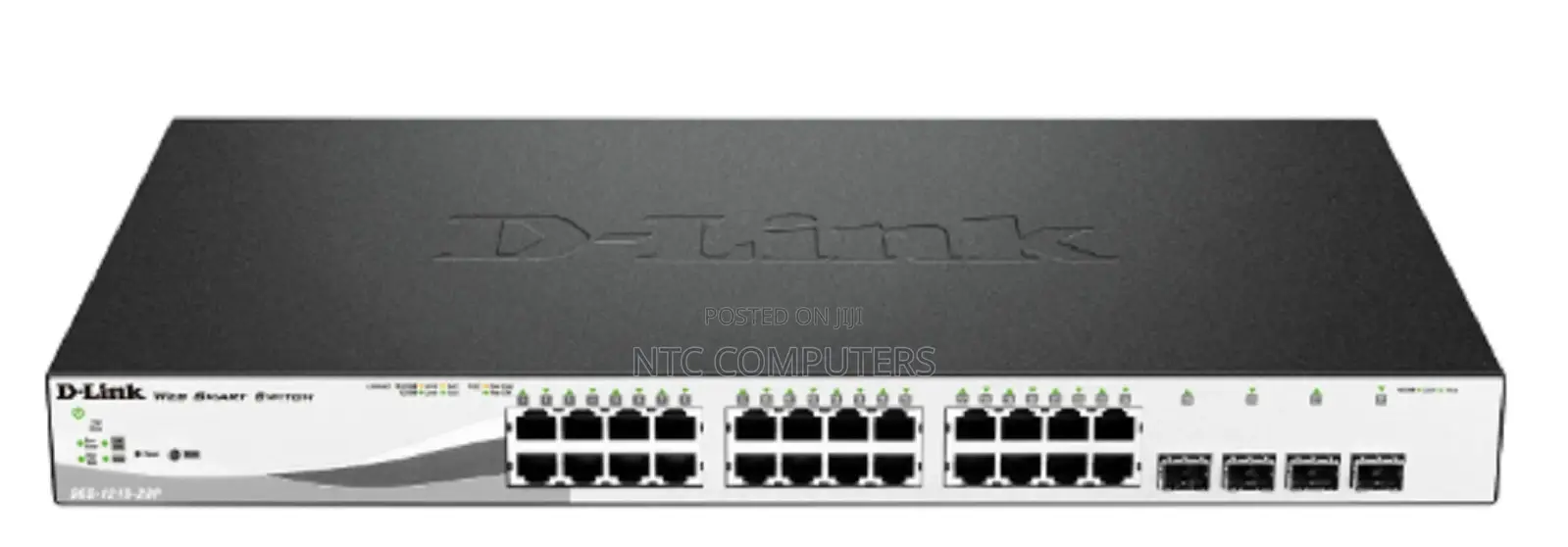 D-Link Des-1210-28p 24-Port Fast Ethernet Poe Switch