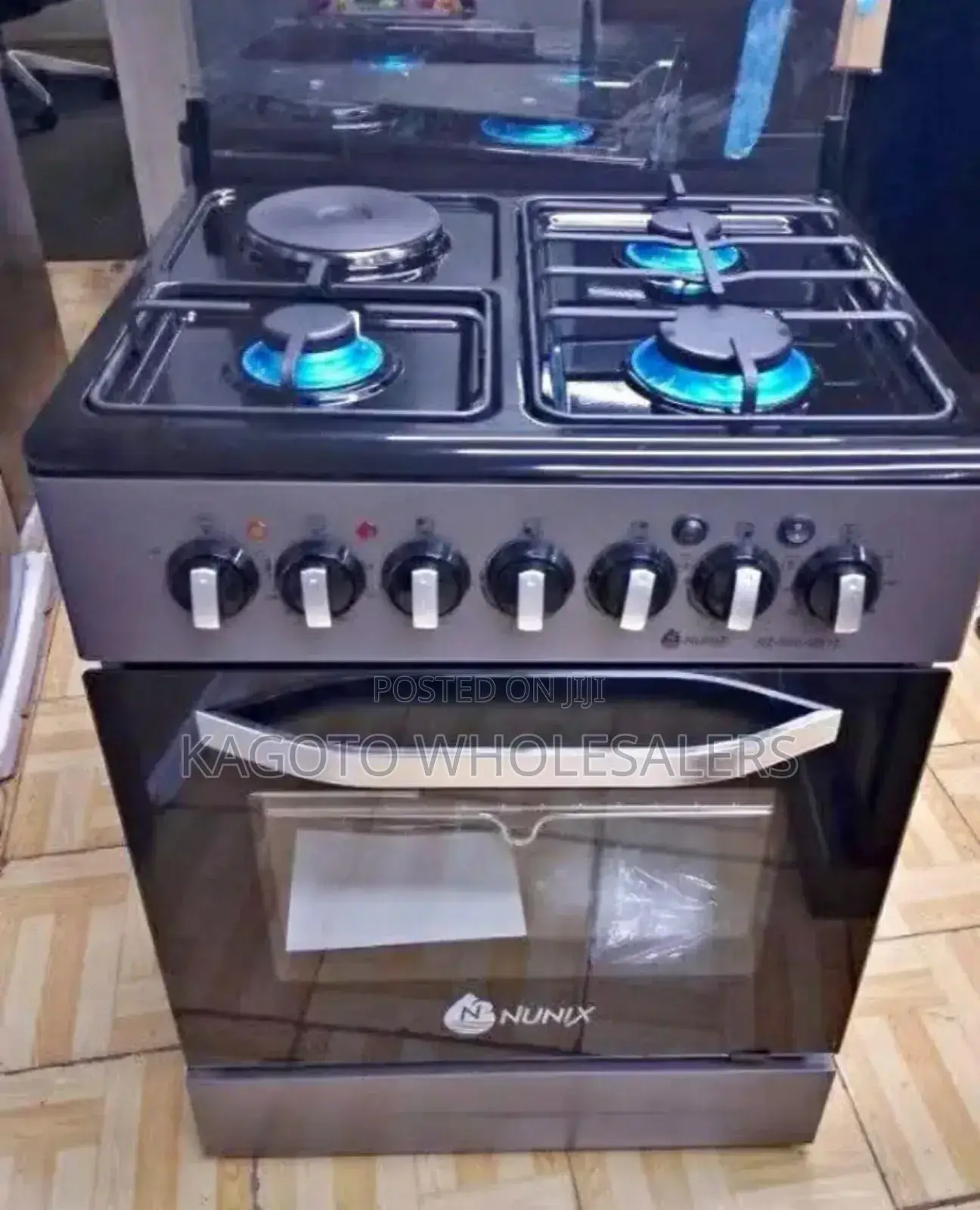 Nunix Gas Cooker With Jet Valve