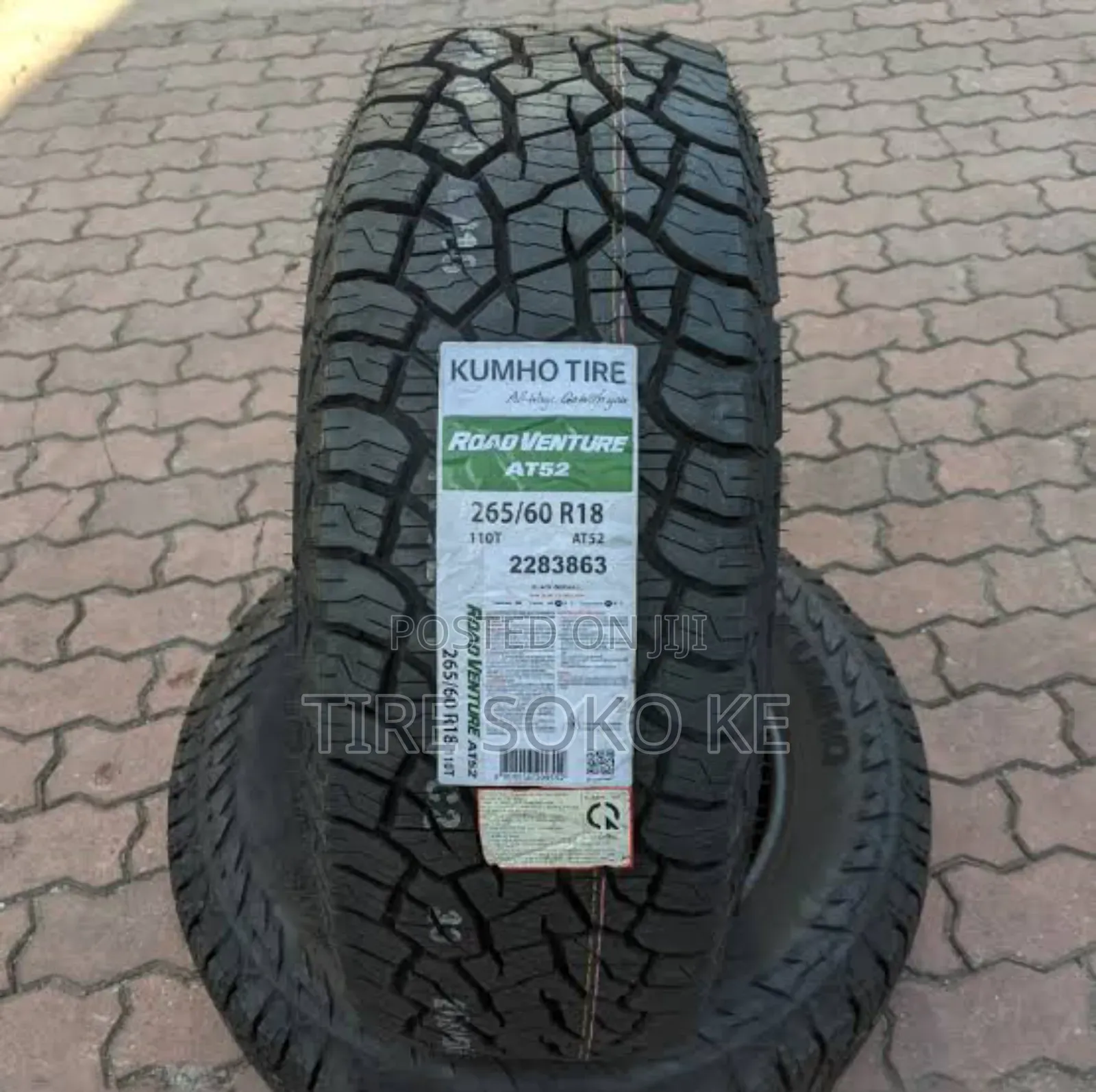 265/60r18 Kumho Road Venture A.T52