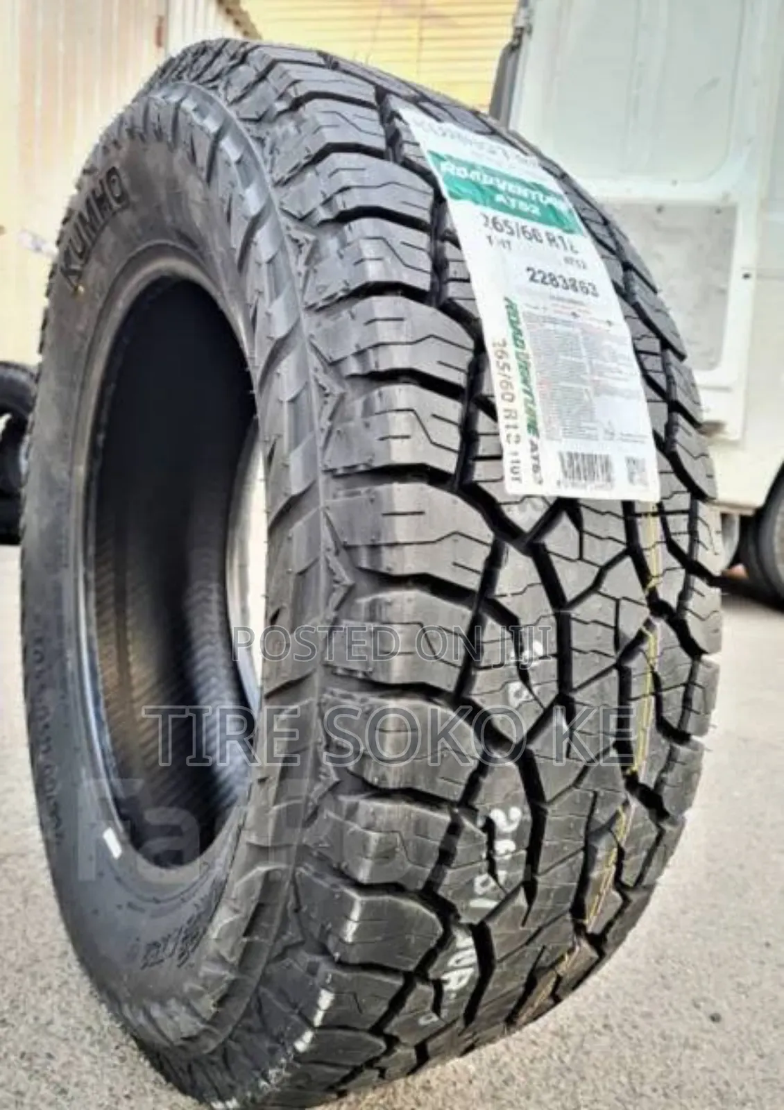 265/60r18 Kumho Road Venture A.T52