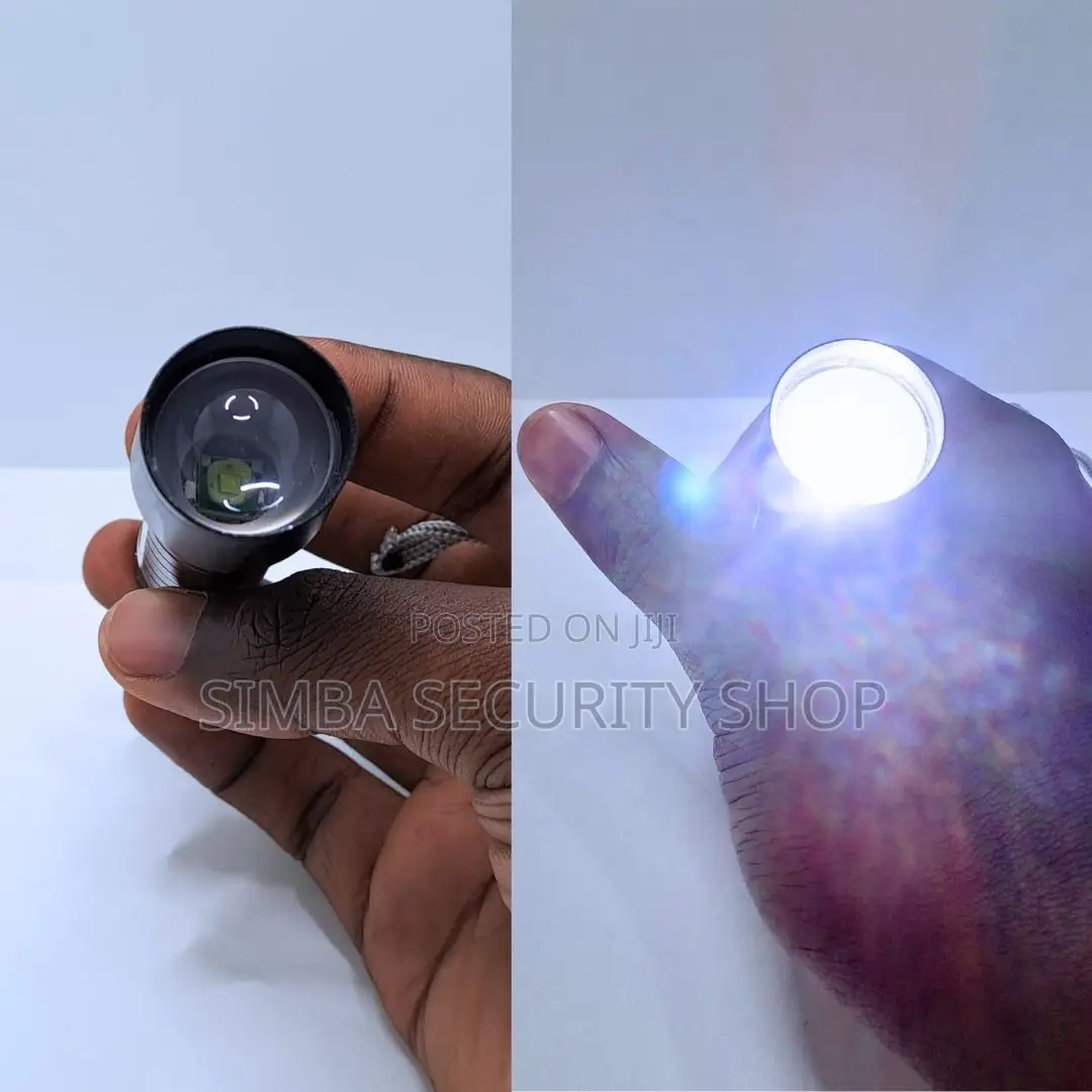 Mini Tactical Flashlight With Case Small Torch Cob Led Lamp