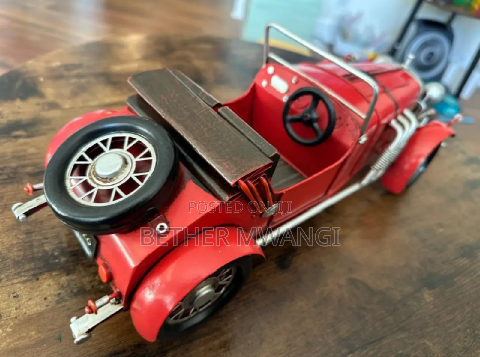 Vintage Mg Convertible Sports Car in Kenya