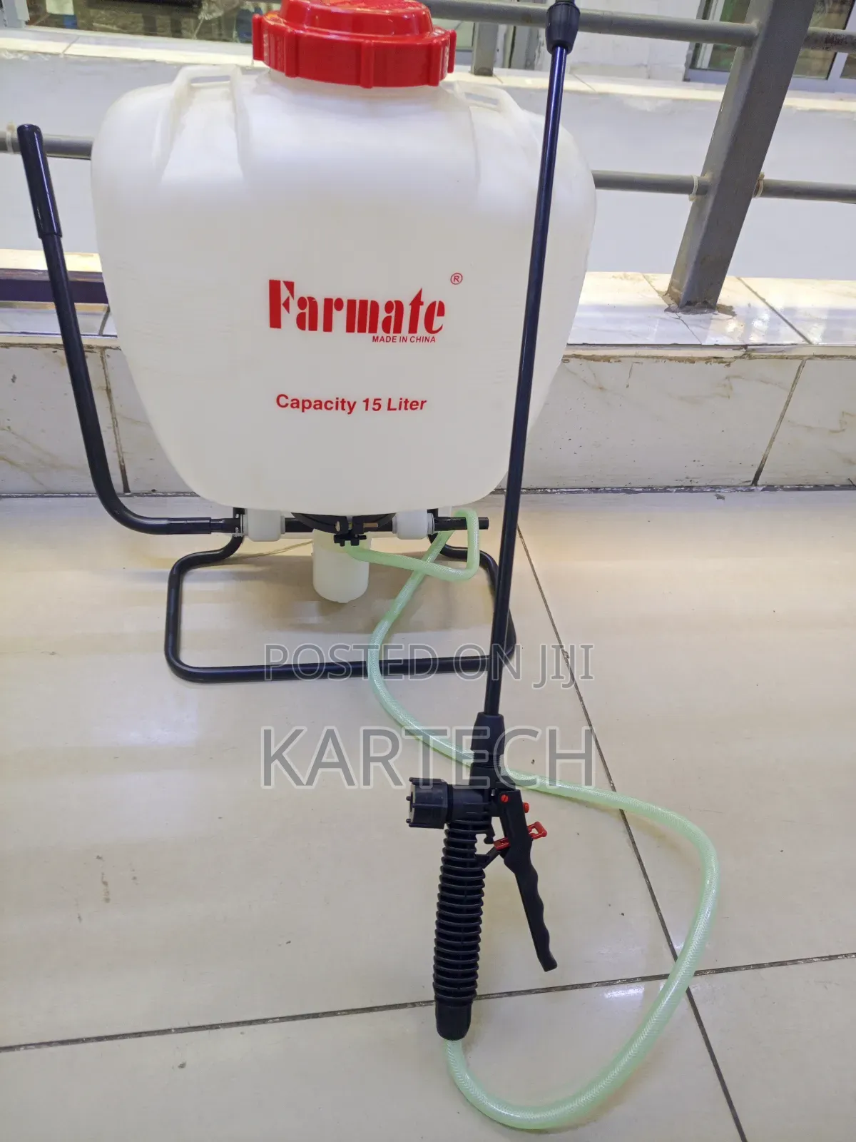 Original Farmate 15-Liter Manual Knapsack Sprayer