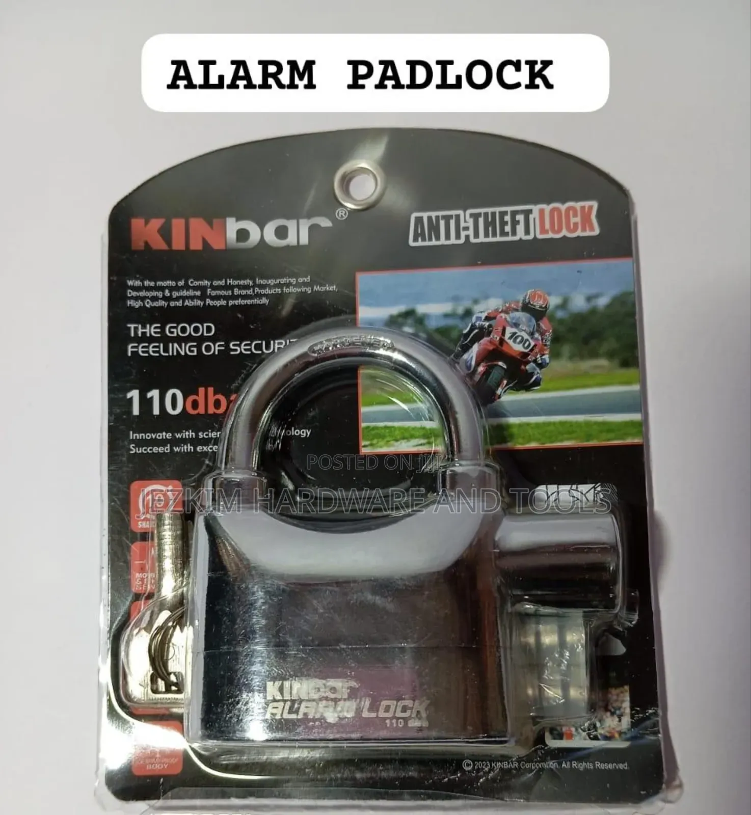 Alarm Padlock