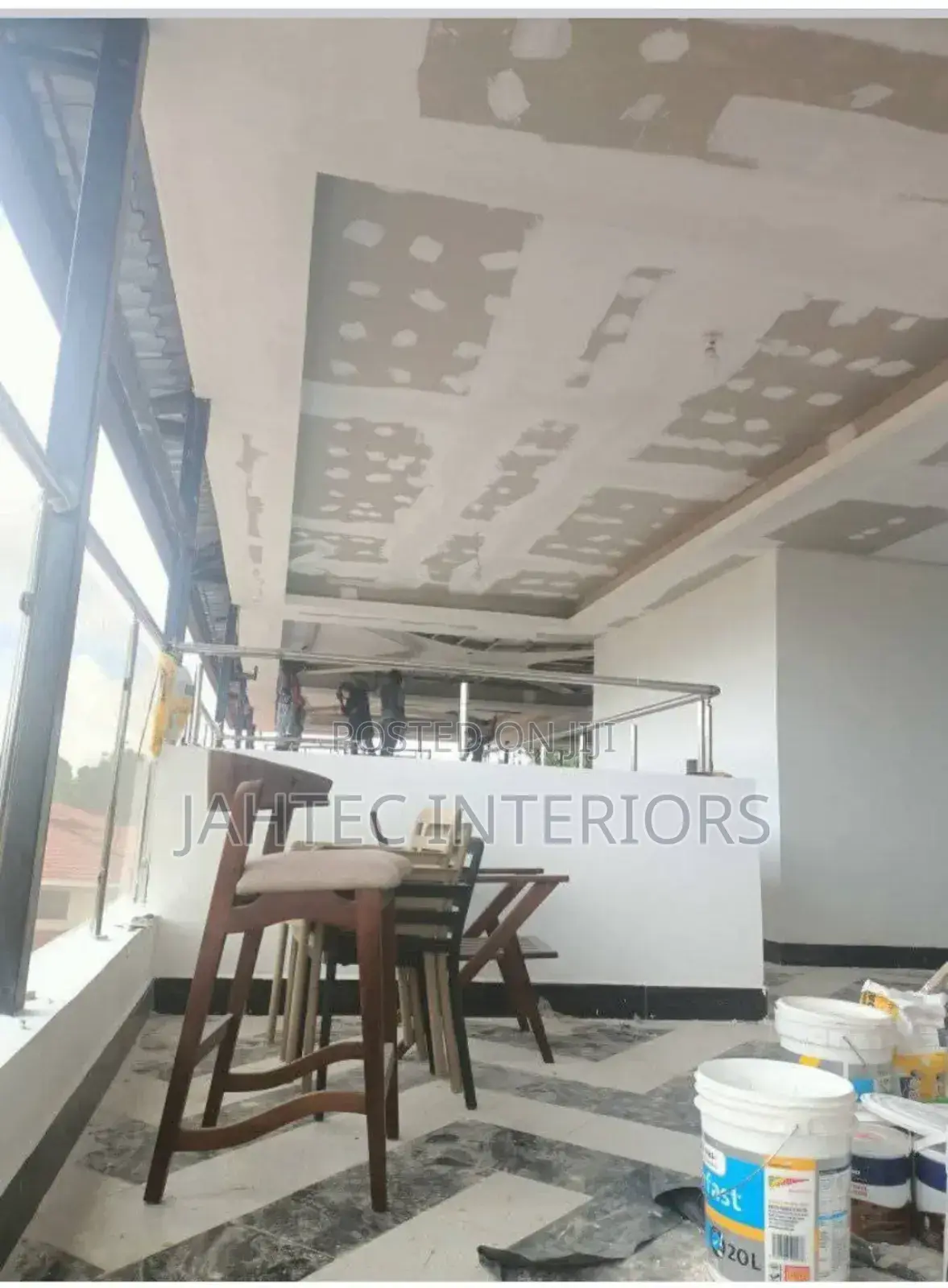 Gypsum Finishing and Painting Works