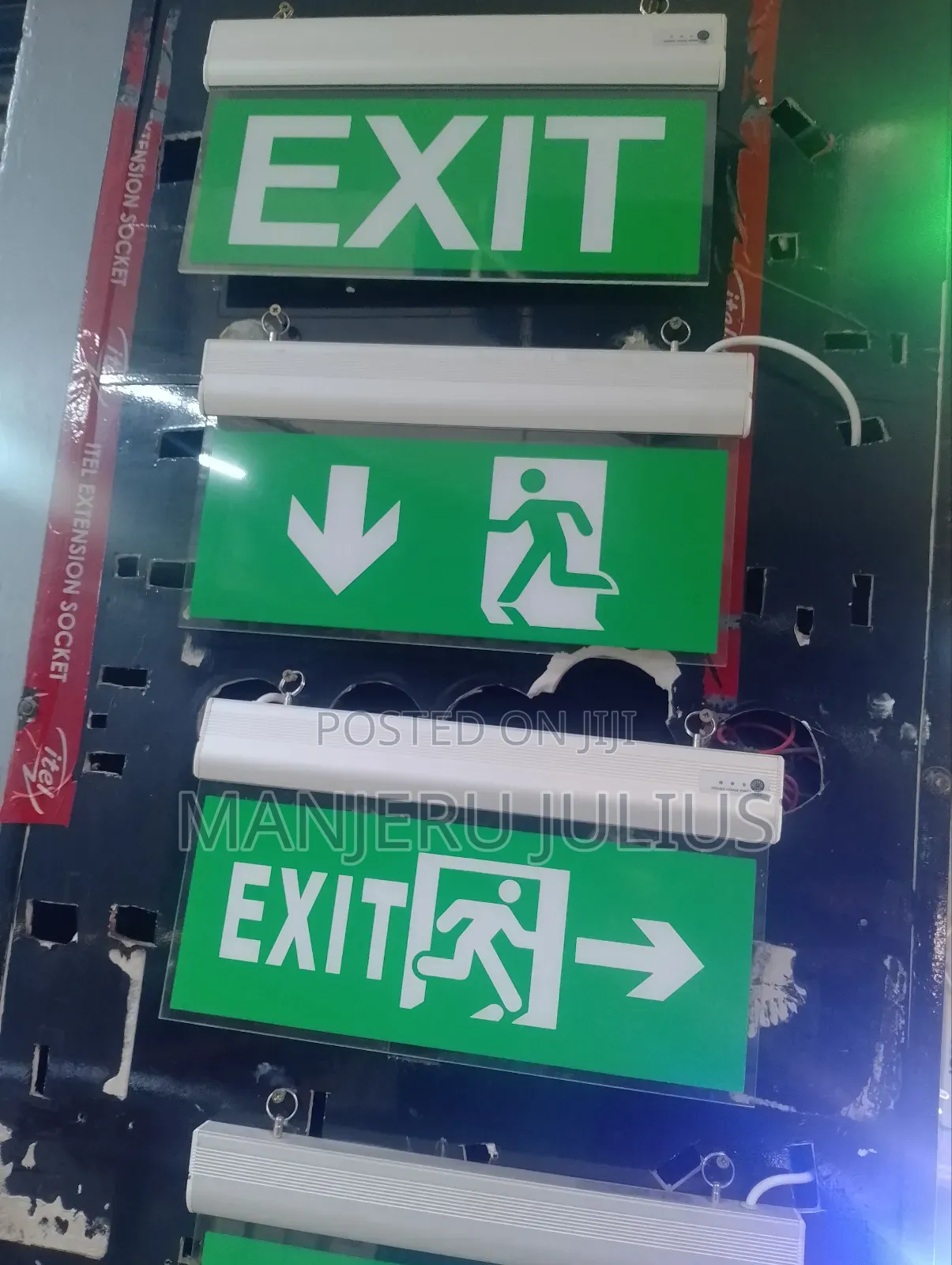 Emergency Exit Sign Light