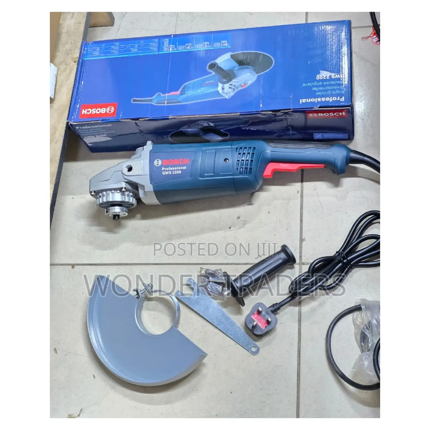 Bosch 9" Grinder
- Grinder